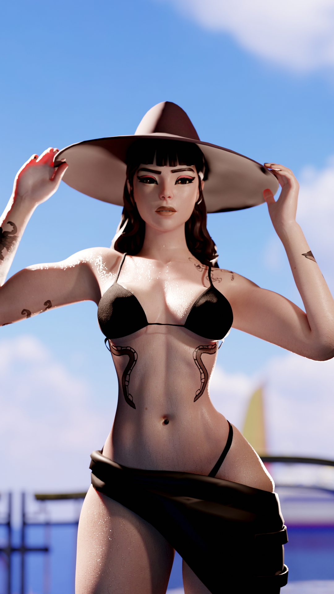 Beach Fortnite Phaedra Beach Bikini