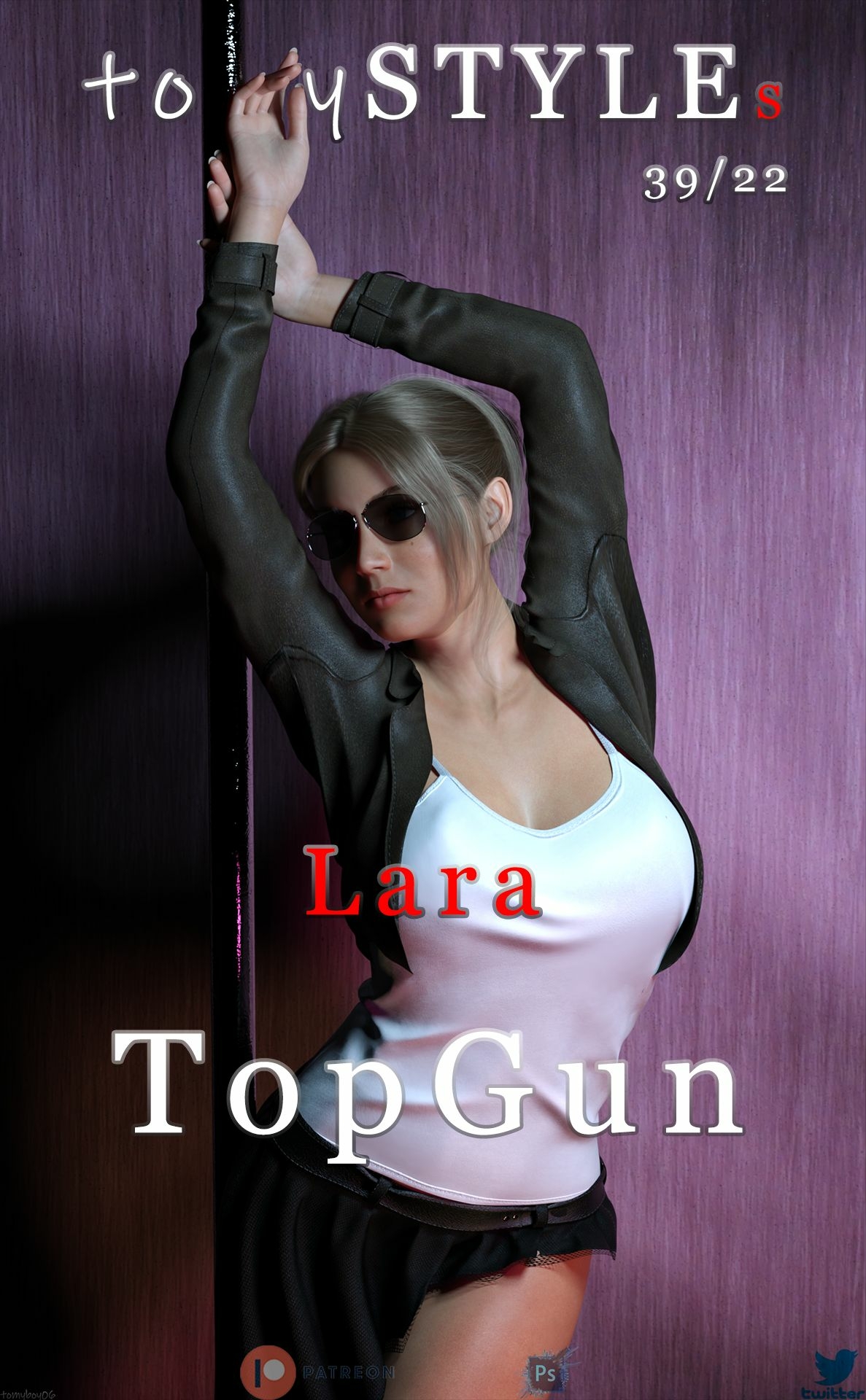 tomySTYLEs Lara - TopGun  3d Girl 3dnsfw Nude Nsfw