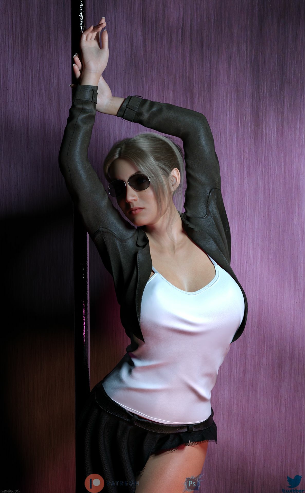 tomySTYLEs Lara - TopGun  3d Girl 3dnsfw Nude Nsfw 2