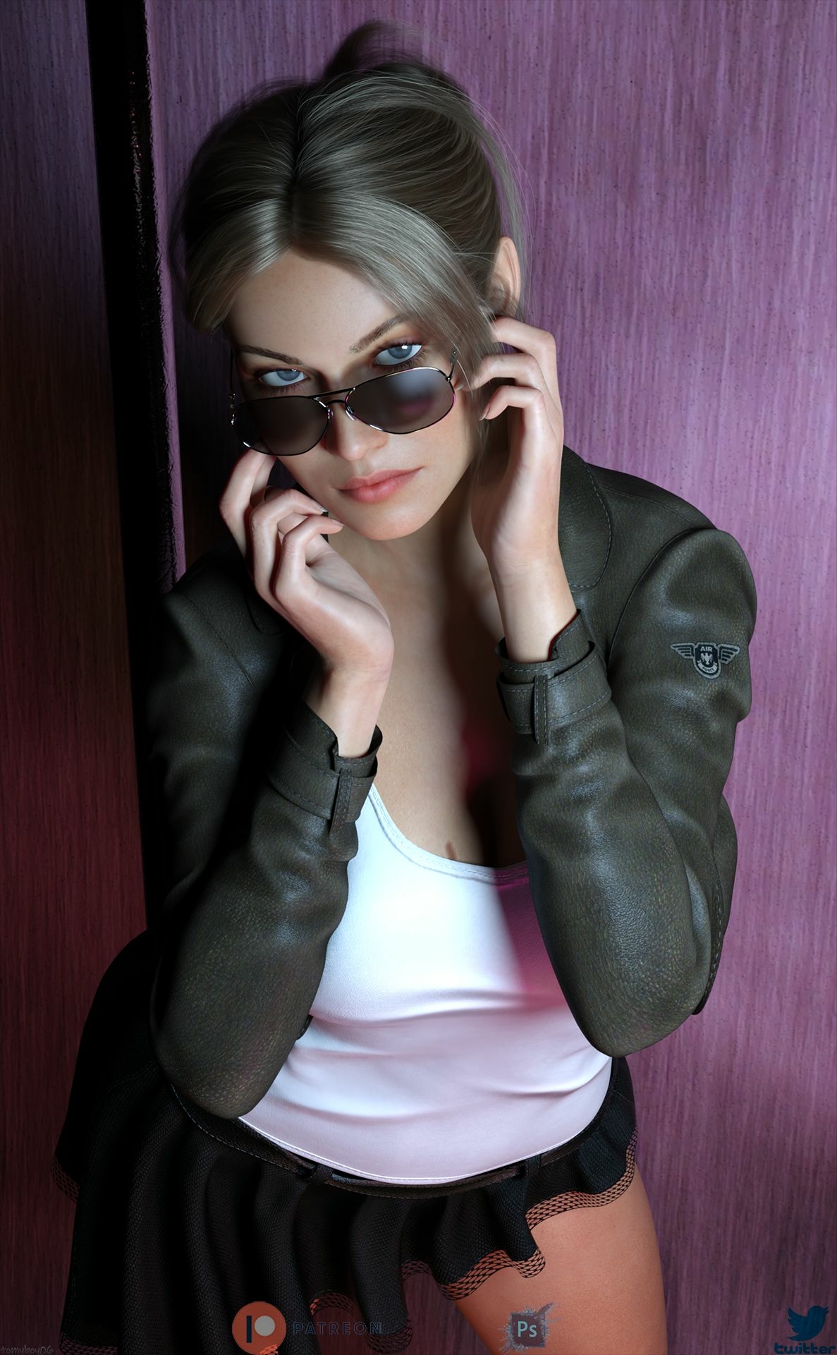 tomySTYLEs Lara - TopGun  3d Girl 3dnsfw Nude Nsfw 3
