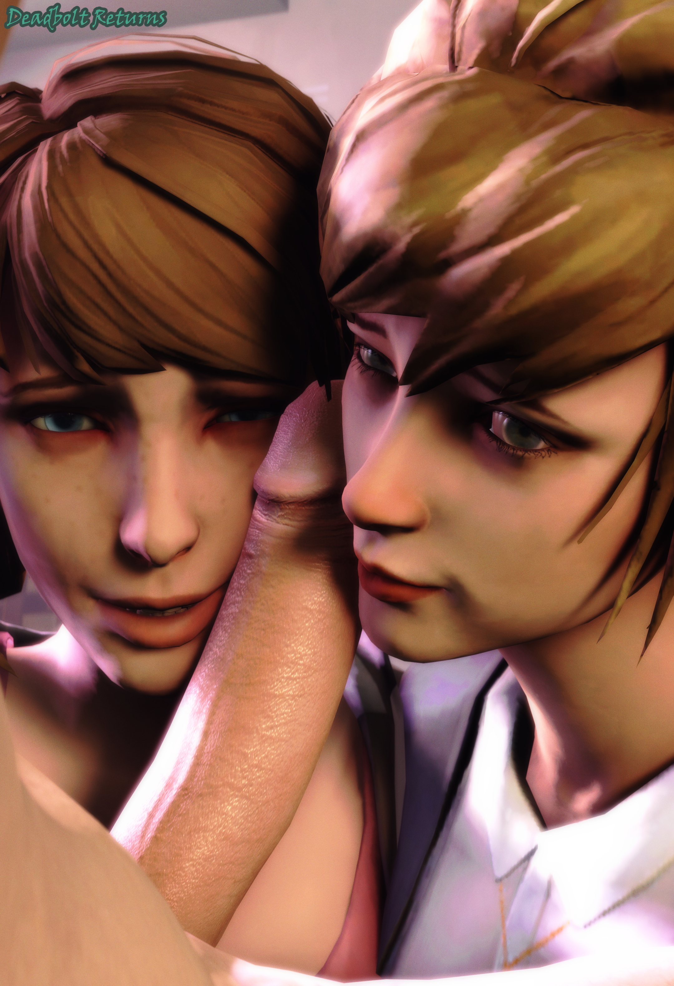 Life is Strange Girls - Big Cock on Face Chloe Price Max Caulfield Kate Marsh Life Is Strange Sfm Source Filmmaker 3d Porn 3dnsfw Nsfw Big Dick Big Cock 3