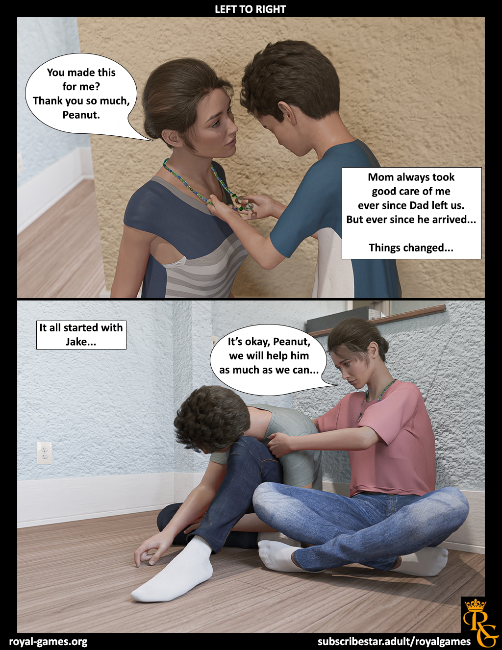 The Bunkbed (Comic)  Ntr Netorare Interracial Milf Cuckold Blowjob Fuck From Behind Mom 3d Porn 3
