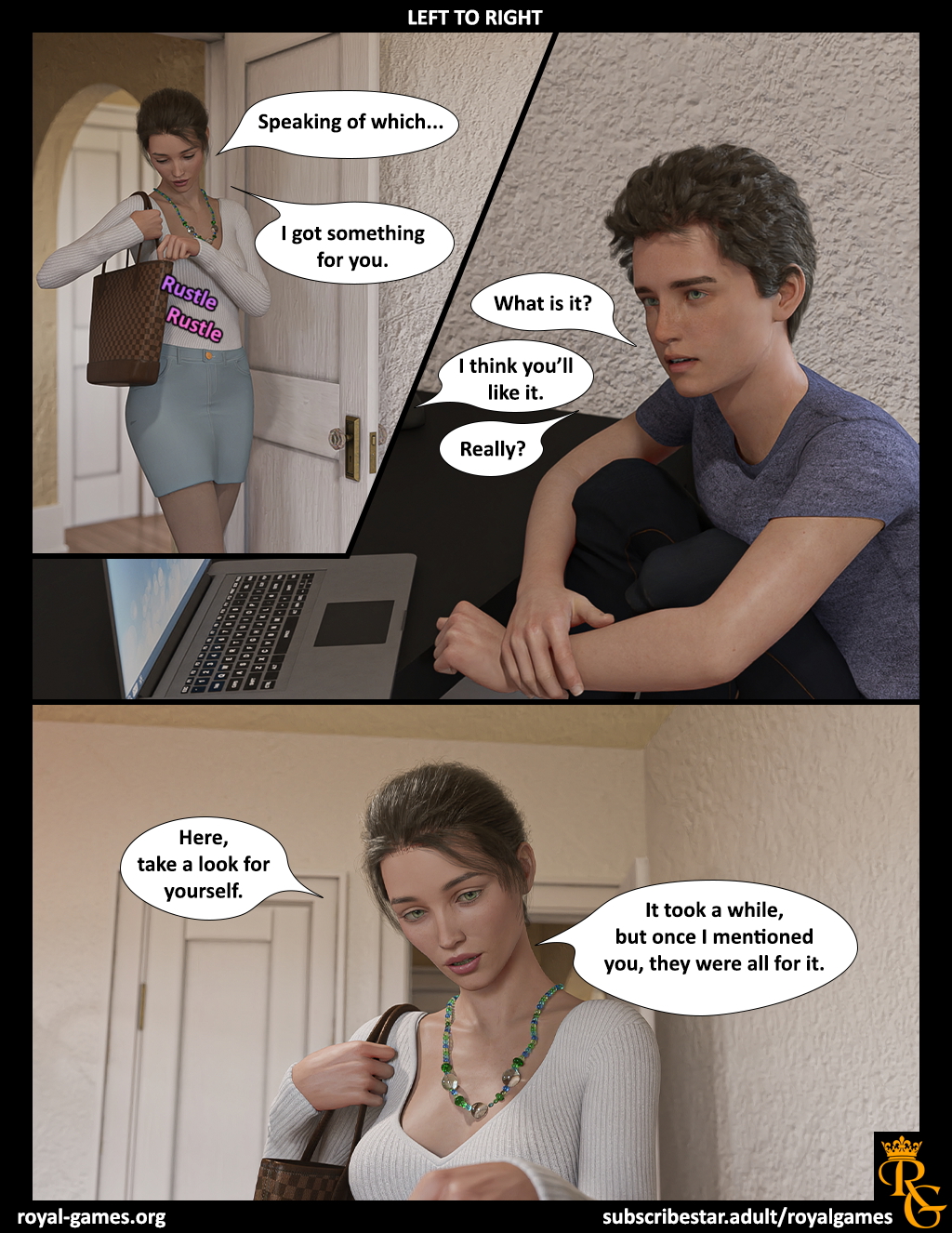 The Bunkbed (Comic)  Ntr Netorare Interracial Milf Cuckold Blowjob Fuck From Behind Mom 3d Porn 8