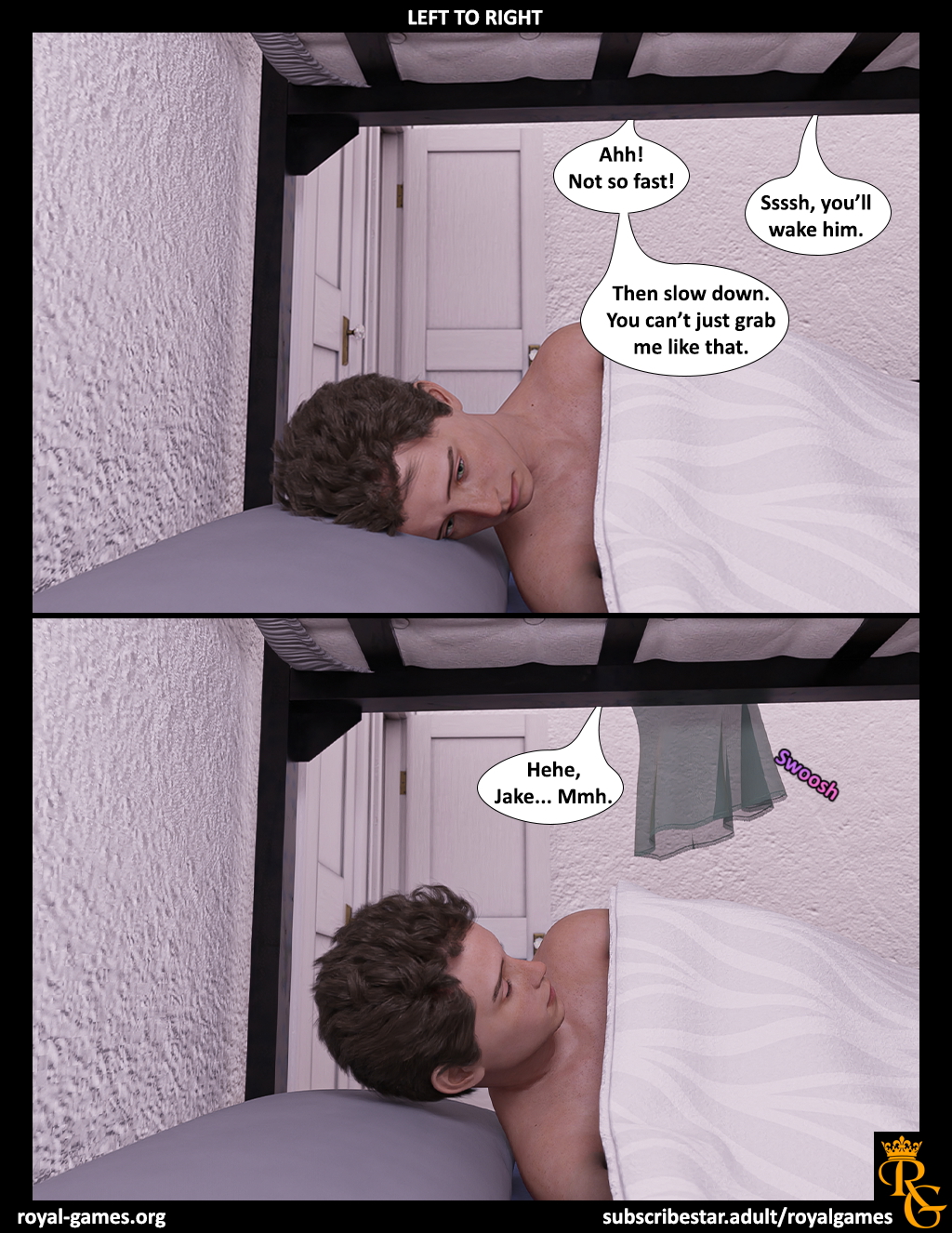The Bunkbed (Comic)  Ntr Netorare Interracial Milf Cuckold Blowjob Fuck From Behind Mom 3d Porn 28