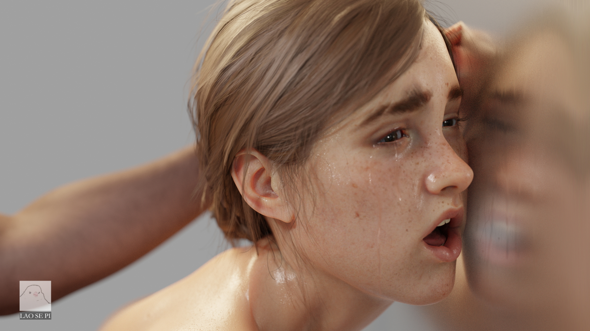 Harder! Faster! Ellie (the Last Of Us) Bbc Black Cock Bathing 2
