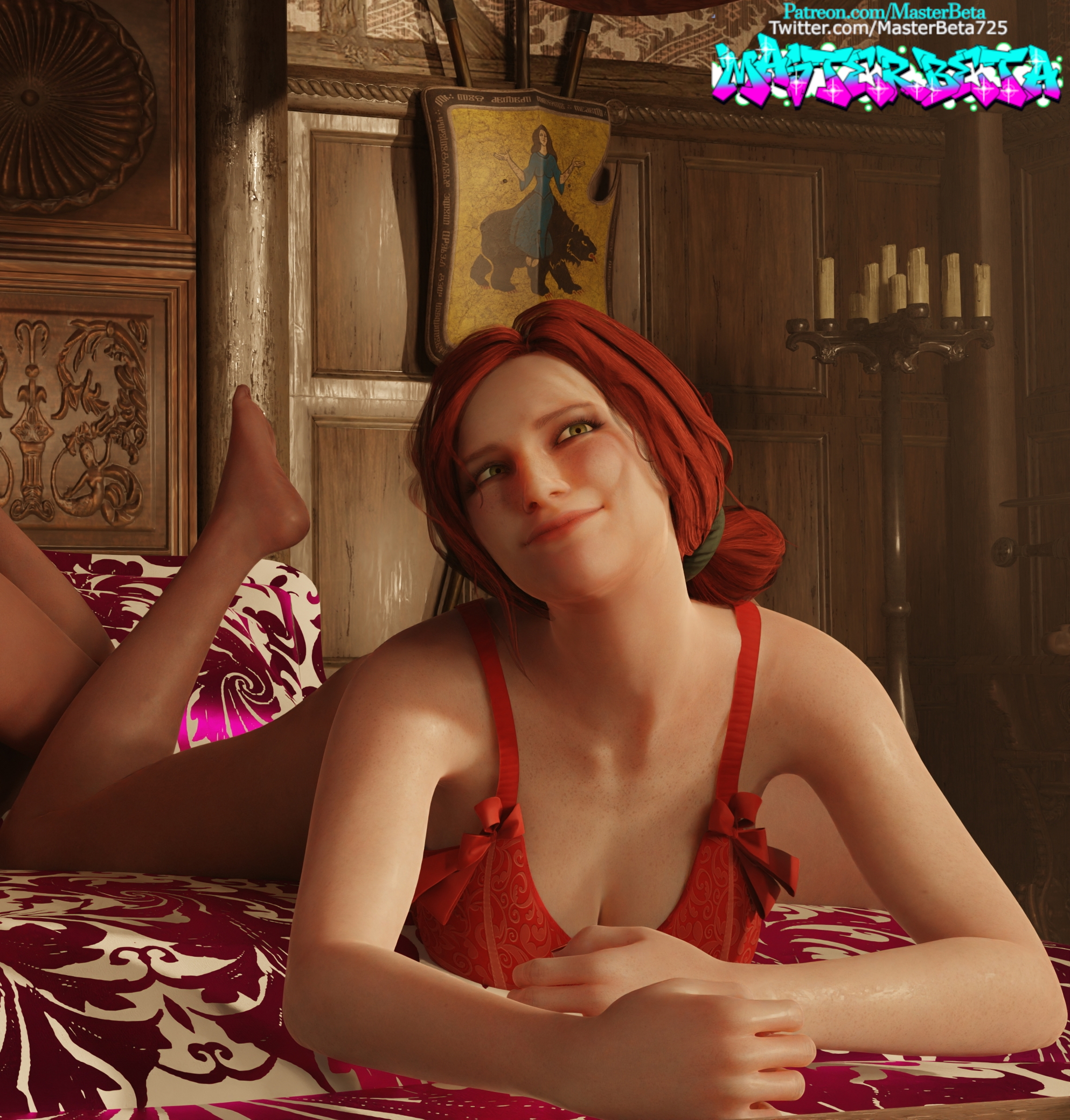 witcher girls trio The Witcher Yennefer (witcher) Ciri (The Witcher) Triss Merigold 3girls Threesome Movie Ass Deep throat Boobs 2futa Red Hair Black Hair White Hair Blowjob Cum Smile 3