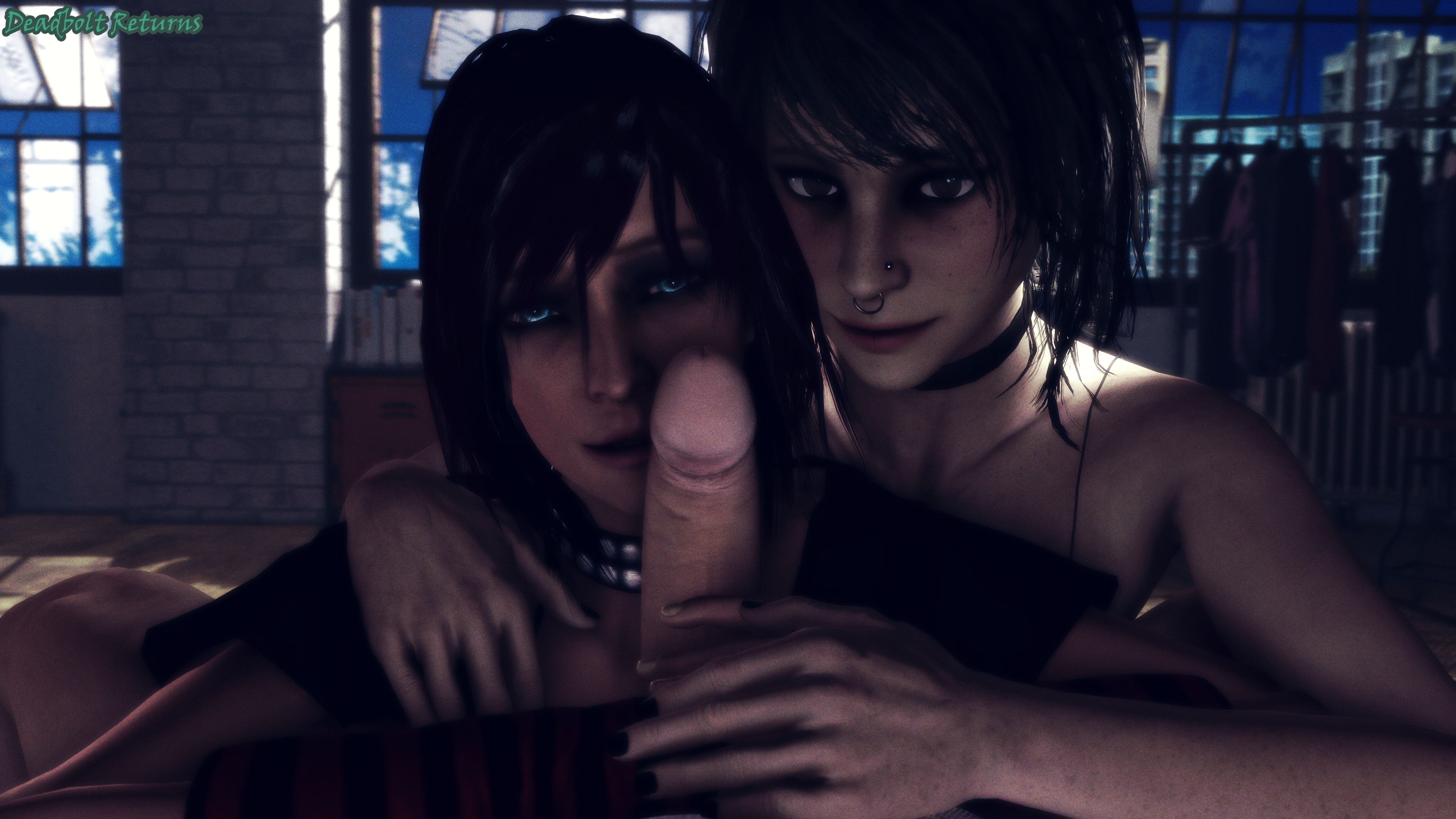 Goth Heather and Goth Kate Share a Cock Heather Mason Katey Greene Silent Hill Silent Hill 3 Dead Rising 3 Dead Rising Sfm Source Filmmaker 3d Porn 3d Girl 3dnsfw Double Blowjob Blowjob Nsfw Rule34 Rule 34
