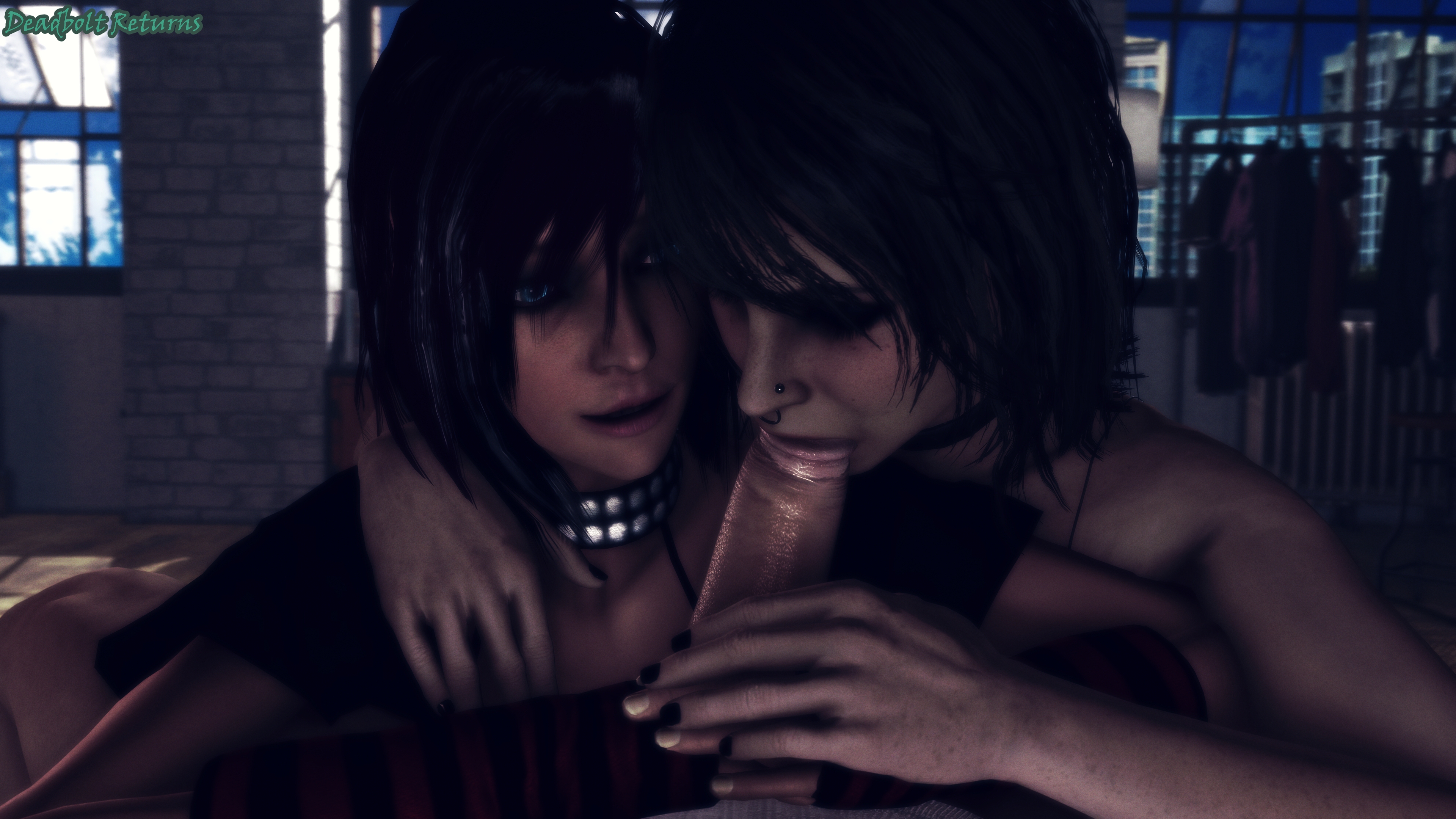 Goth Heather and Goth Kate Share a Cock Heather Mason Katey Greene Silent Hill Silent Hill 3 Dead Rising 3 Dead Rising Sfm Source Filmmaker 3d Porn 3d Girl 3dnsfw Double Blowjob Blowjob Nsfw Rule34 Rule 34 3
