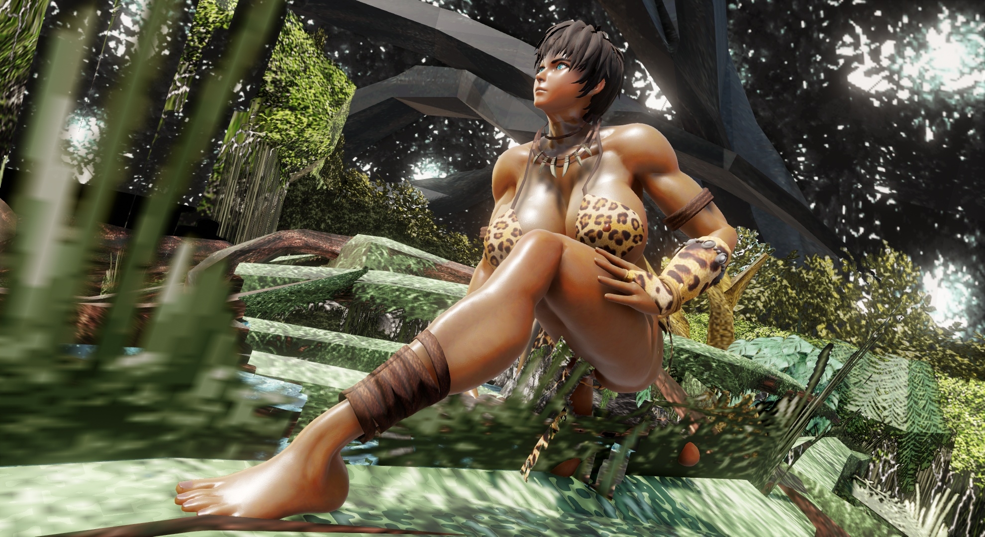 Talla Tribal Tomboy  Mmd Mmd R18 Lewd Nsfw Original Character