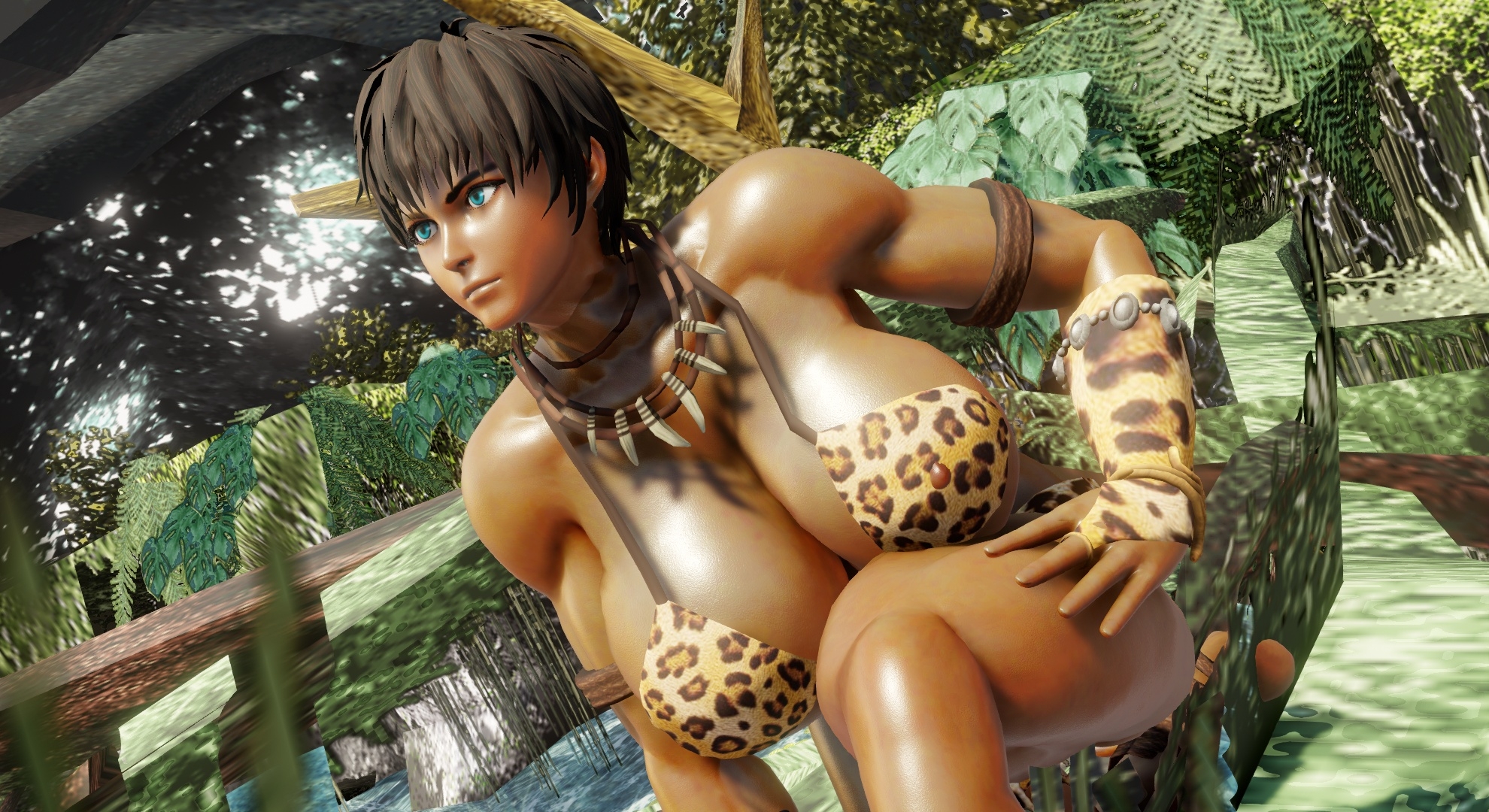 Talla Tribal Tomboy  Mmd Mmd R18 Lewd Nsfw Original Character 3