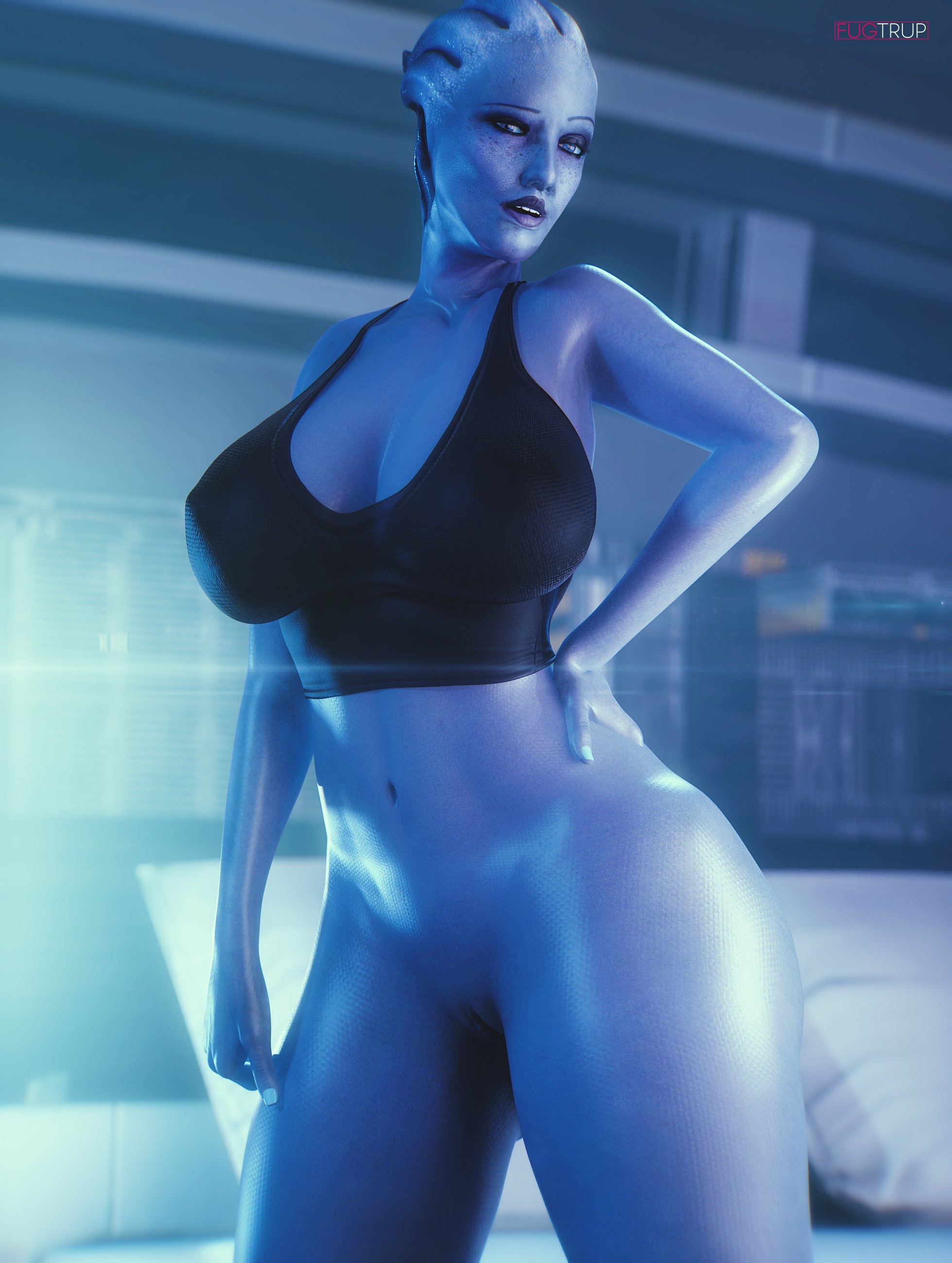 asari half naked Asari (mass Effect) Mass Effect Big Tits Tits Boobs Vaginal Horny Face Half Naked 3d Porn