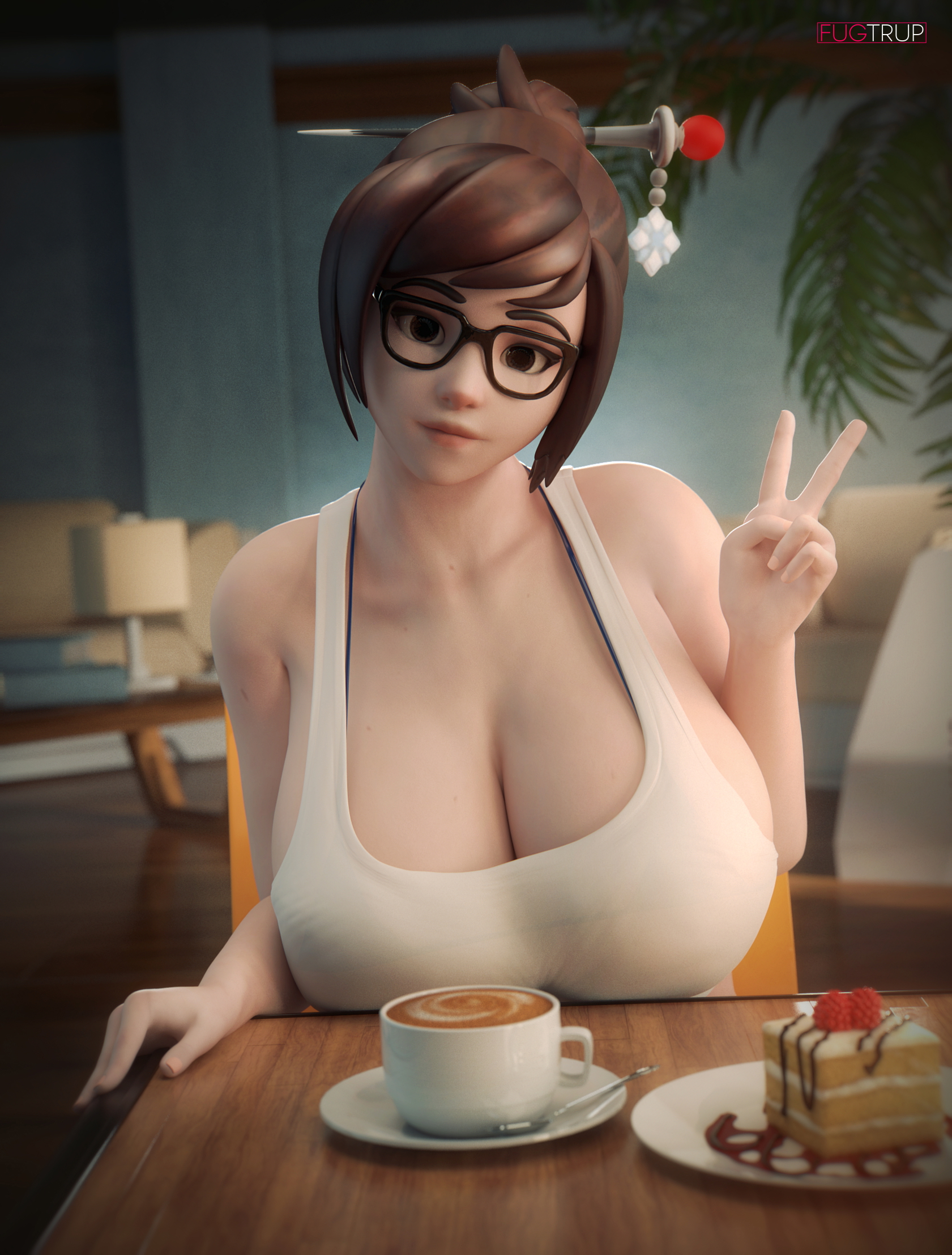 mei cute tits Mei (Overwatch) Overwatch Big Tits Huge Boobs Boobs Big boobs Horny Face 3d Porn