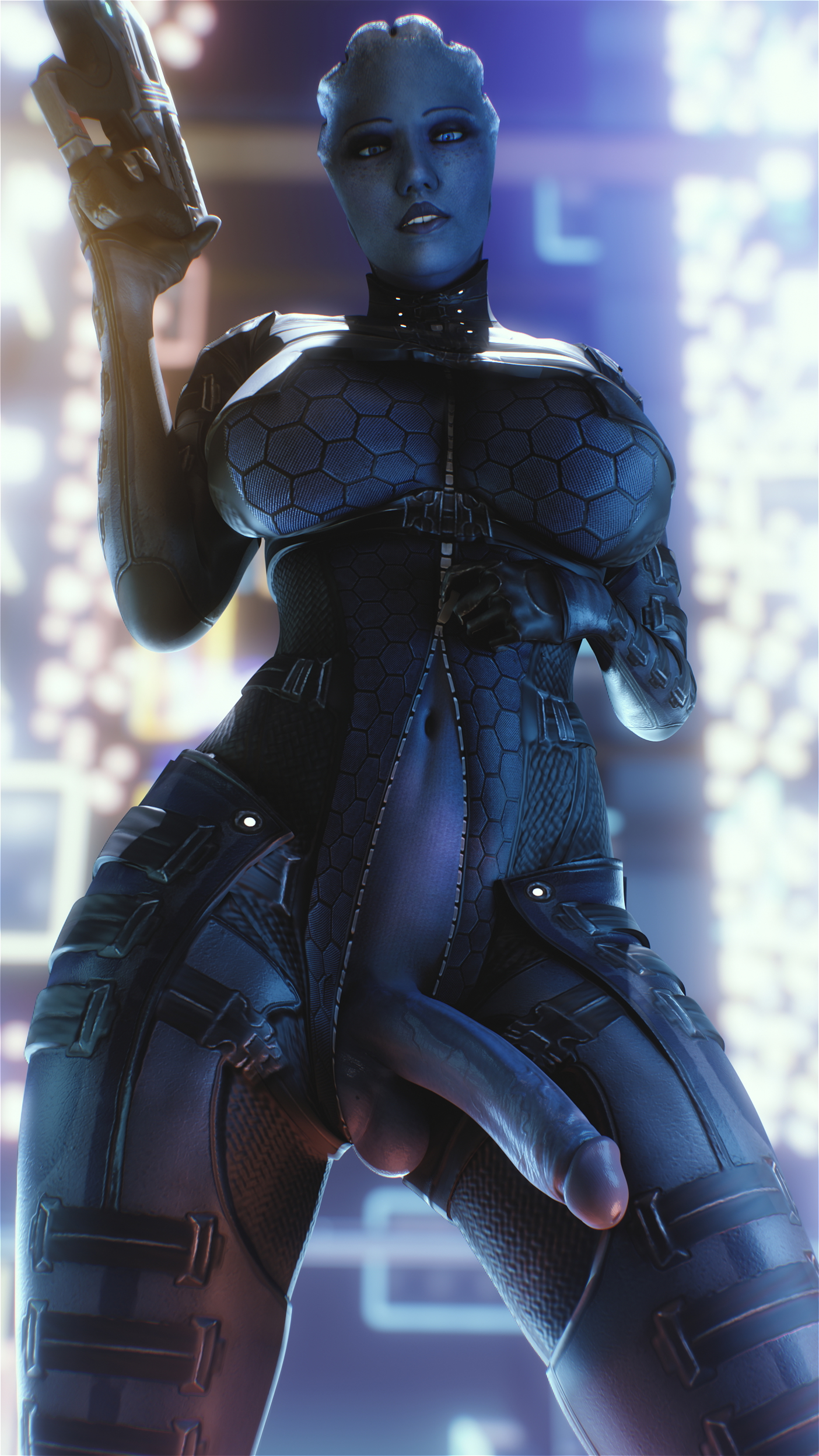 asari half naked dickgirl Asari (mass Effect) Mass Effect Big Tits Natural Tits Tits Nipples Big Cock Huge Cock Big Dick Dickgirl Futanari Half Naked 3d Porn