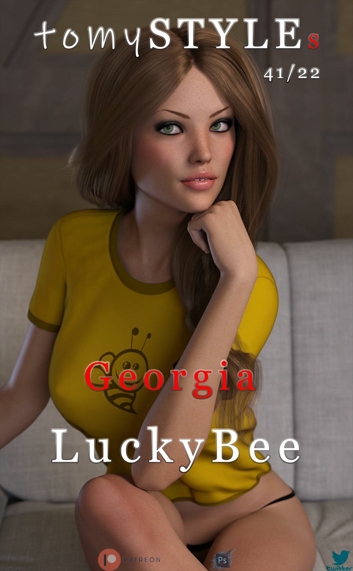 tomySTYLEs Georgia - LucyBee  3d Girl 3dnsfw Nude Nsfw