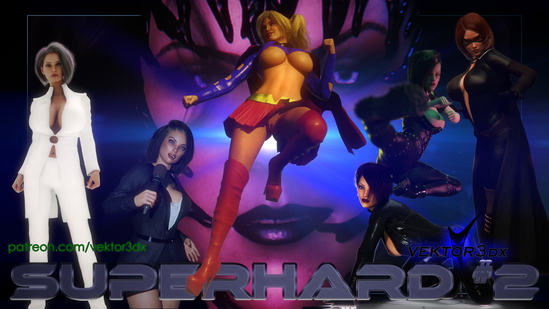 SuperHard #2 comic book released!