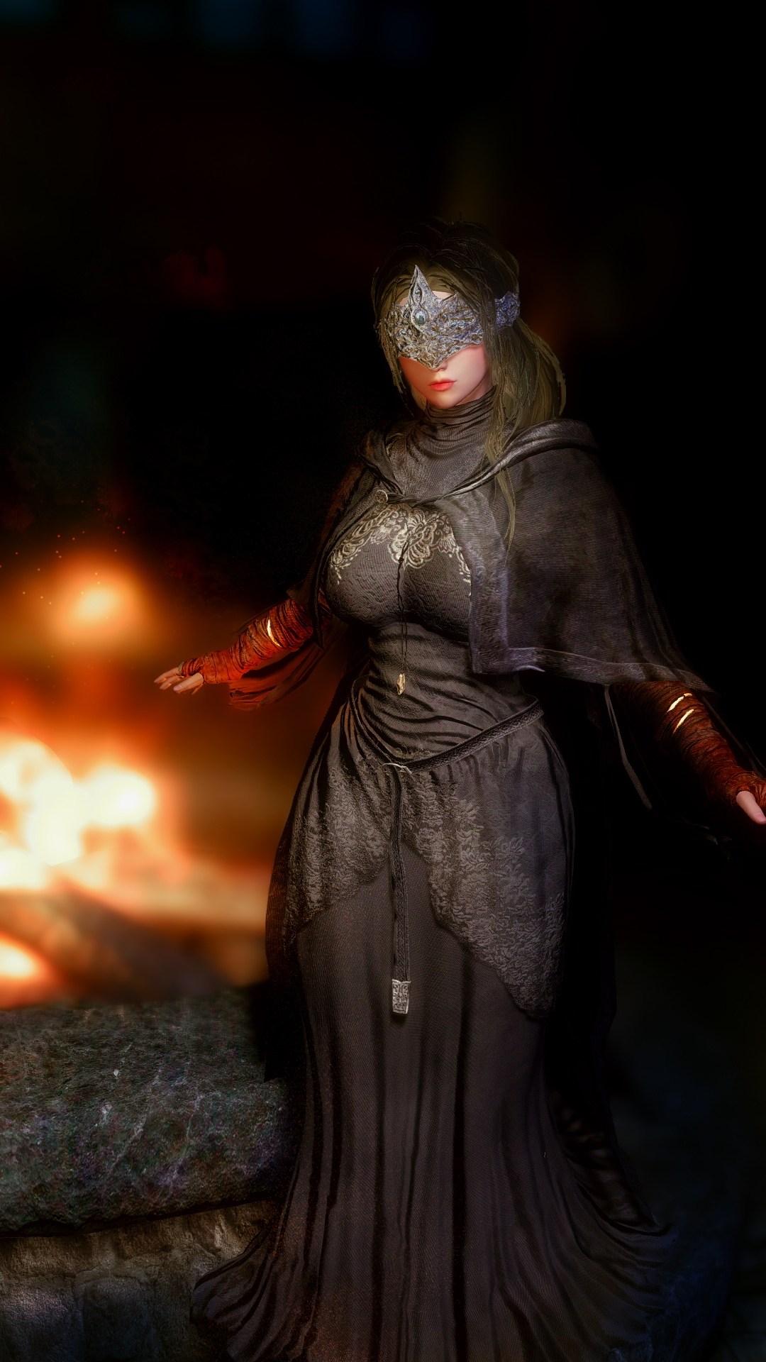 firekeeper sexy outfit Skyrim Outfit Boobs Big boobs Natural Boobs Lingerie Sexy Horny Face 3d Porn