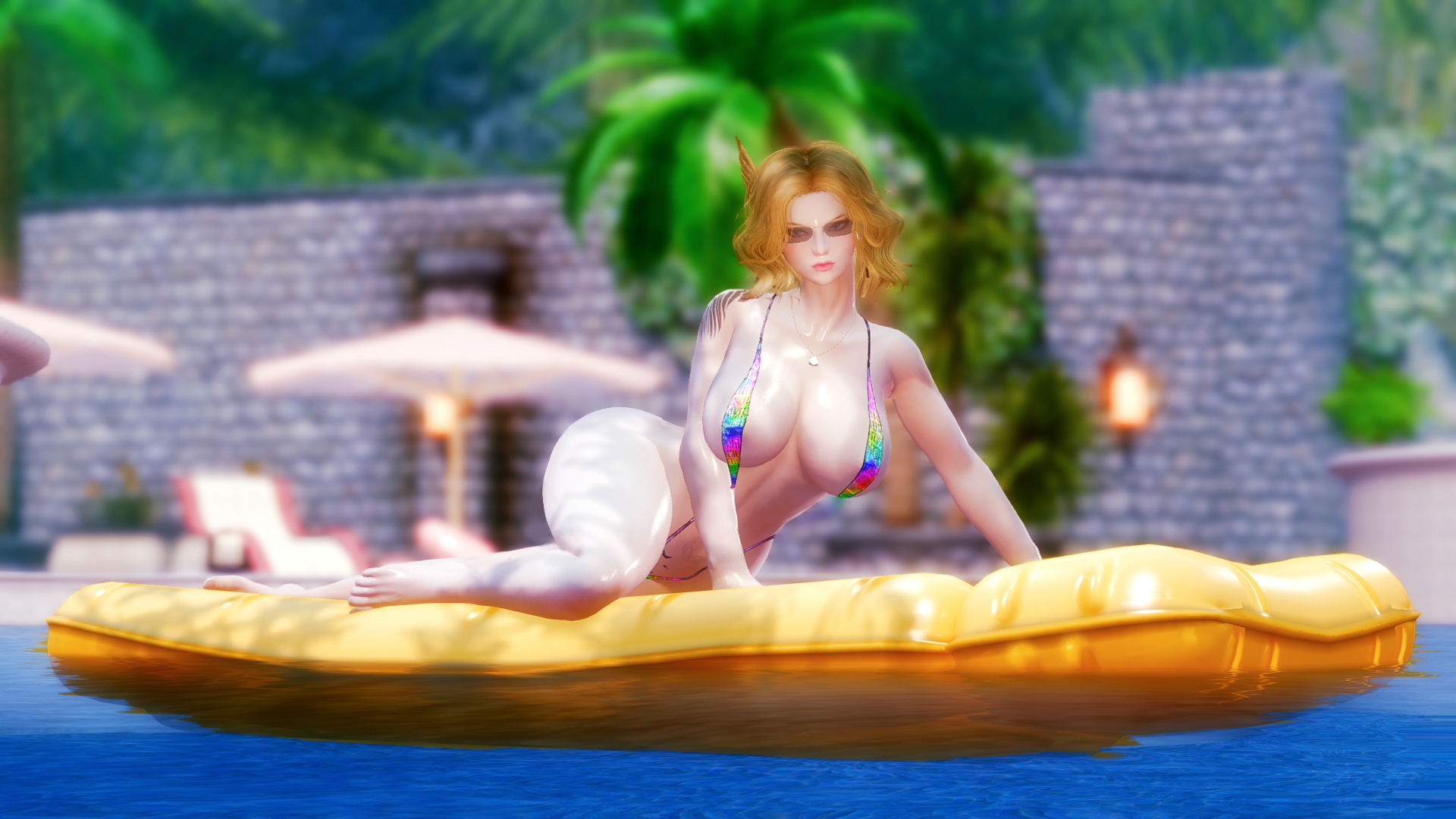 skyrim sumer girl sexy outfit Skyrim Boobs Big boobs Big Tits Tits Pussy Bikini Lingerie Naked Half Naked Sexy 3d Porn 3