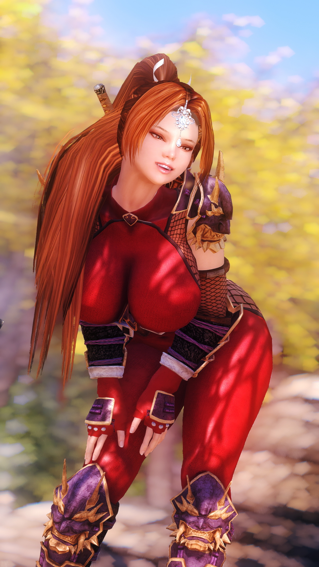 skyrim Ninja Assassin cute Skyrim Sfw Tits Big Tits Clothed Horny Face Sexy 3d Porn