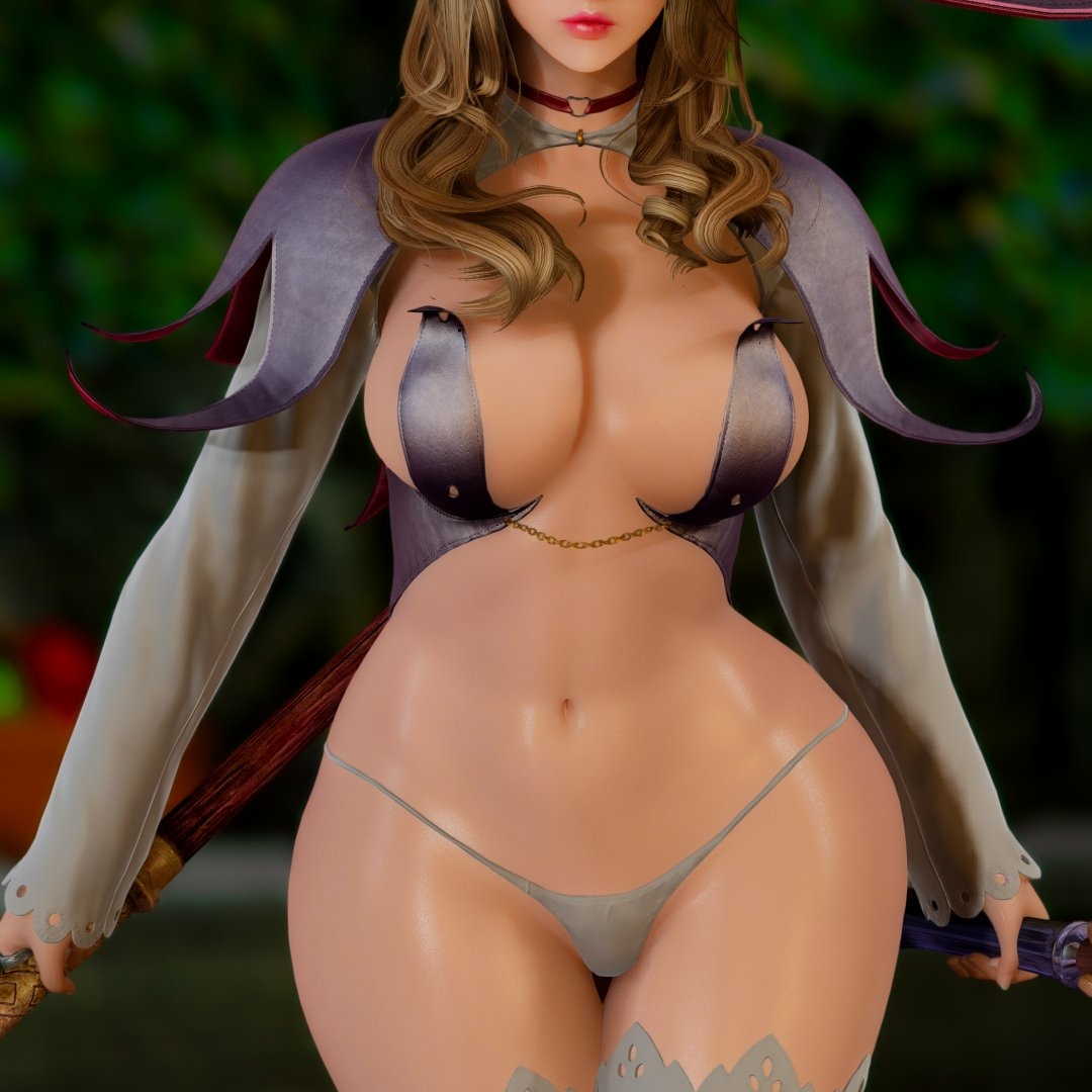3BA Shadow Witch sexy outfit Skyrim Big Ass Ass Big Tits Tits Nipples Lingerie Bikini Mod Pussy Shaved Pussy 3d Porn
