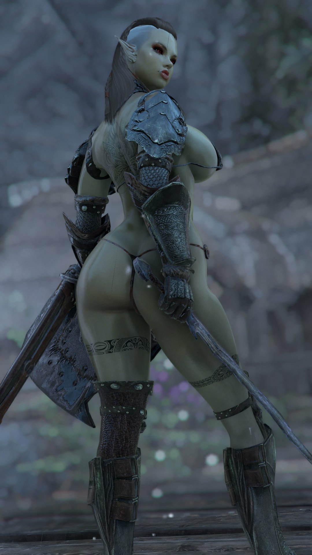 sexy green ass Skyrim Nsfw Boobs Big boobs Big Tits Tits Pussy Shaved Pussy Naked Half Naked Sexy Hot Mod 3d Porn