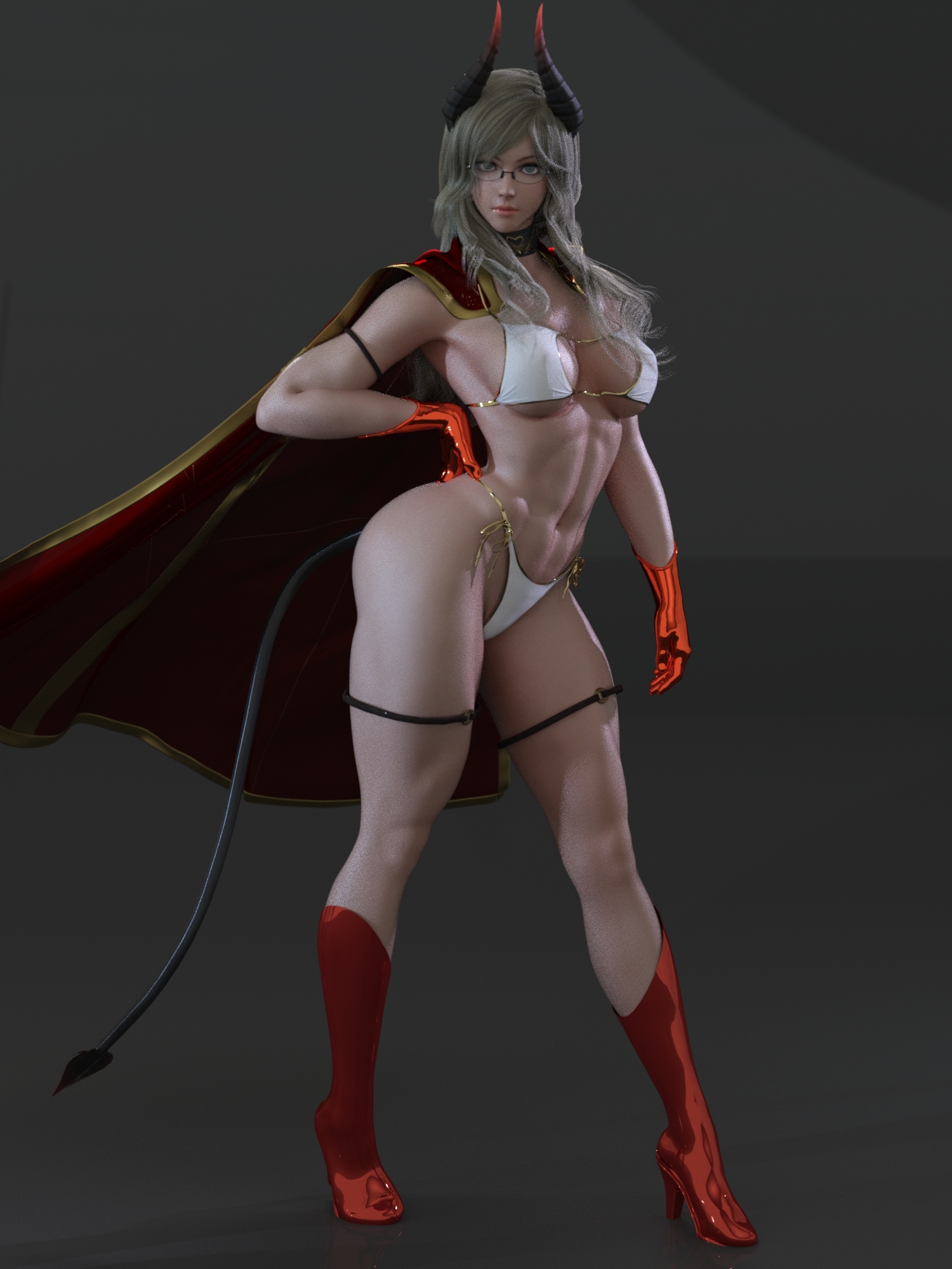 ryan reos sexy devil girl Ryanreos Boobs Big boobs Lingerie Perfect Body Sexy 3d Porn
