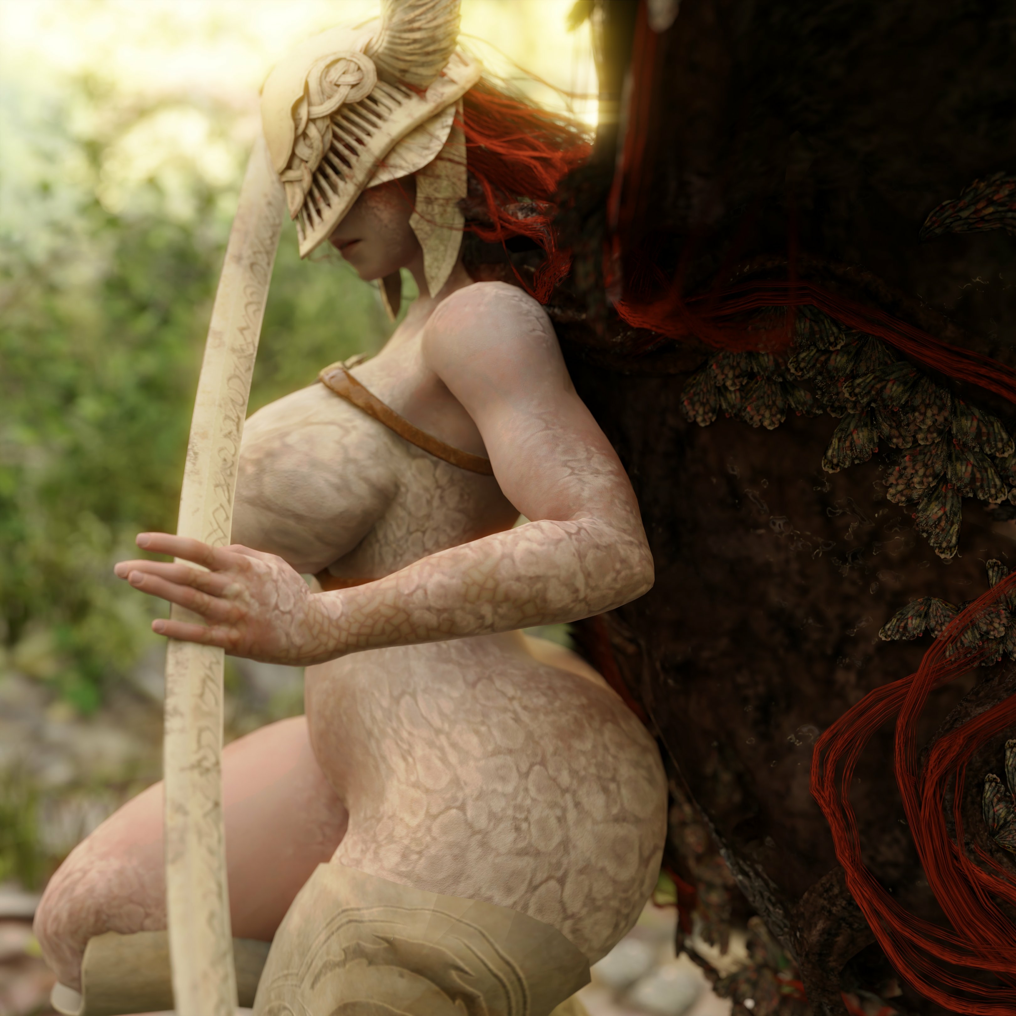 Malenia elden ring sfw Malenia Elden Ring Sfw Boobs Big Ass Side View Sexy Hot 3d Porn