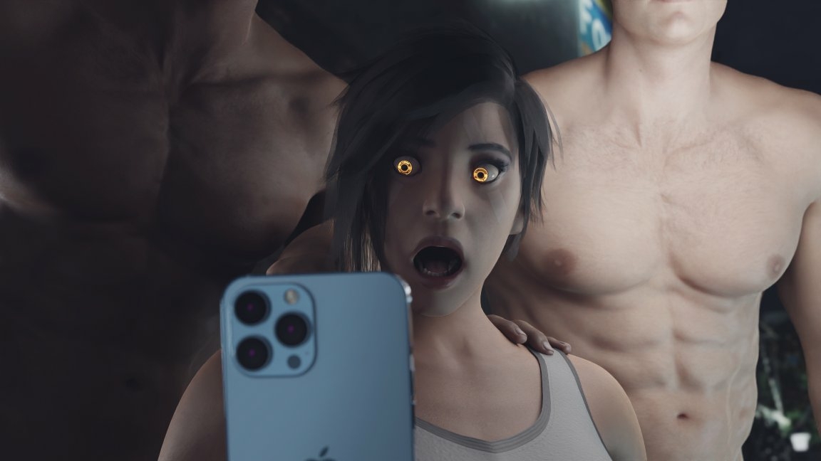 Meanwhile Ana Bray and her  team  seeing the standings. Ana Bray Destiny Sfw Sexy Hot Threesome 3d Porn