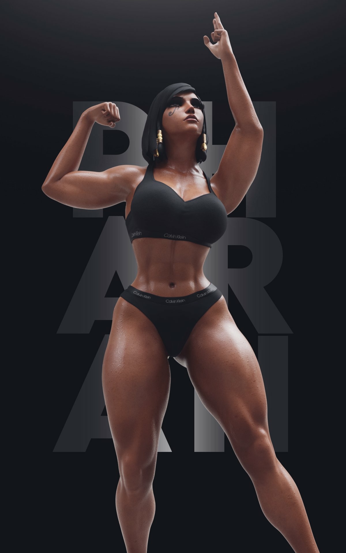 Pharah saying we are all gonna make it Pharah Overwatch Sfw Boobs Pose Naked Half Naked Bikini Sexy 3d Porn