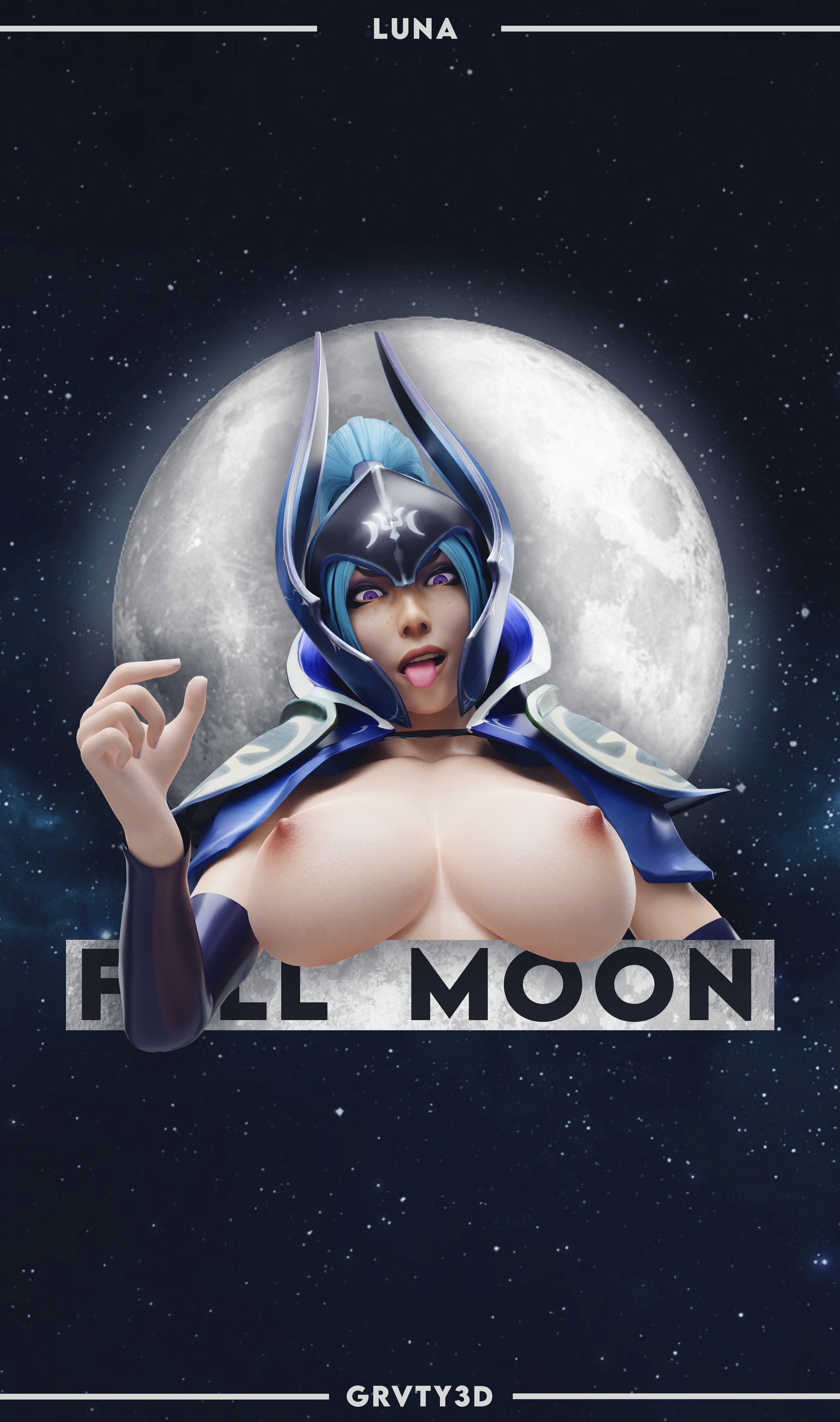 luna big nipples Luna Dota 2 Boobs Big boobs Nsfw Pink Nipples Nipples Erect Nipples Sexy 3d Porn