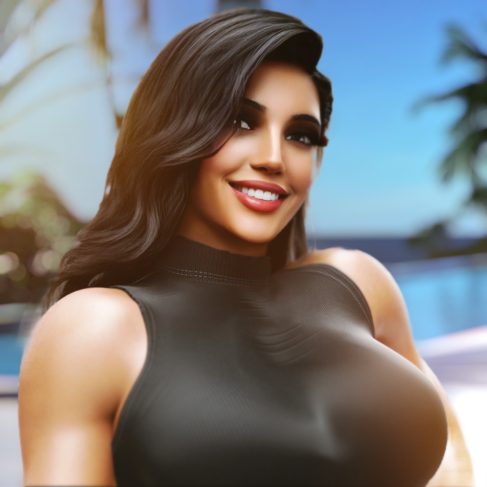 Happy Pharah Pharah Overwatch Sfw Sexy Hot 3d Porn