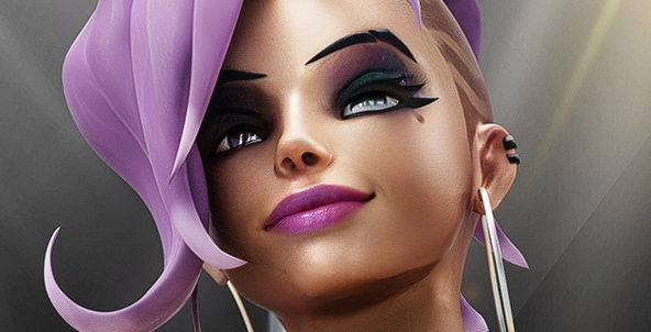 sexy sombra Sombra Overwatch Sfw Sexy 3d Porn