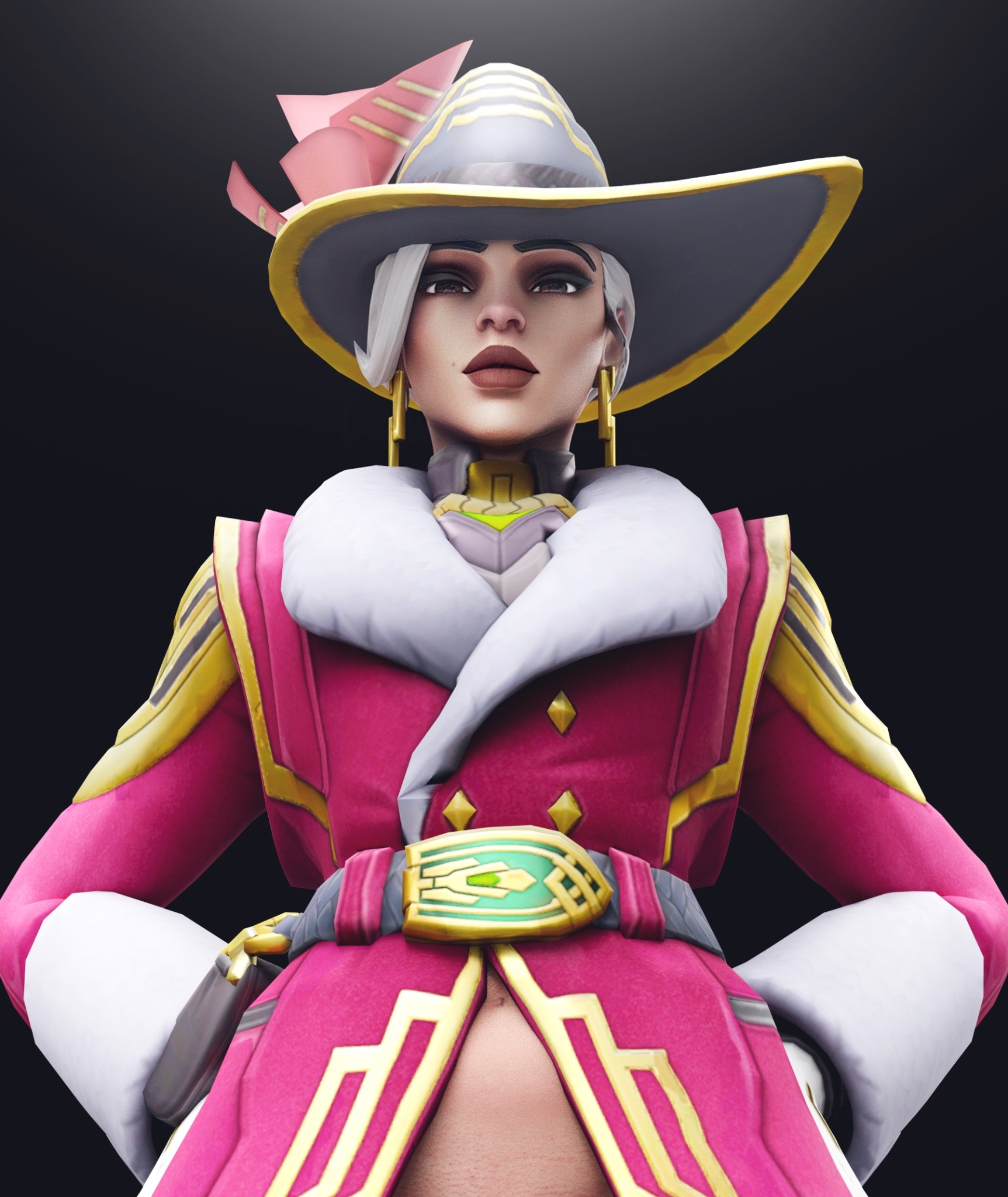 My favorite Ashe skin! Ashe Overwatch Sfw Sexy Horny Face Horny 3d Porn