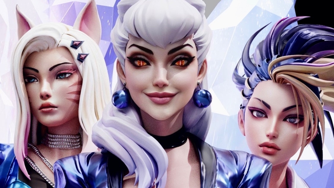 POV: You are in danger. (WIP) Evelynn Akali Ahri League Of Legends Sfw Sexy Horny Face Horny 3d Porn