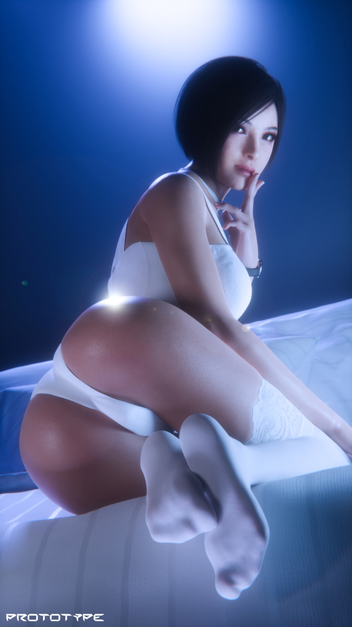 Ada Wong :) in withe again Ada Wong Resident Evil Resident Evil 2 Remake Resident Evil 2 