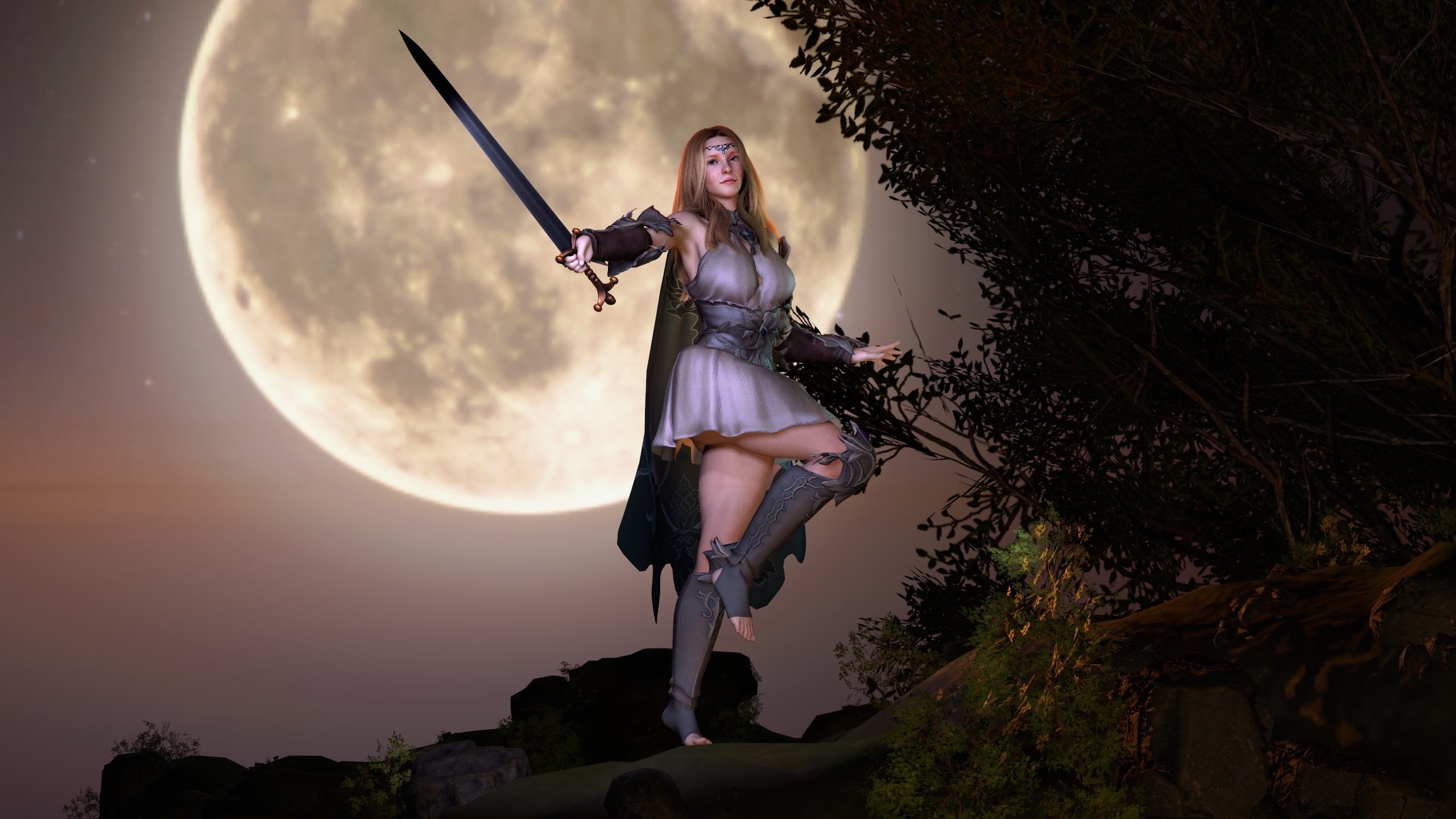 Galadriel - The Rings of Power The Lord Of The Rings Pawg Busty Big Tits Big Ass Thicc Thick Thighs Fit Fantasy Elf