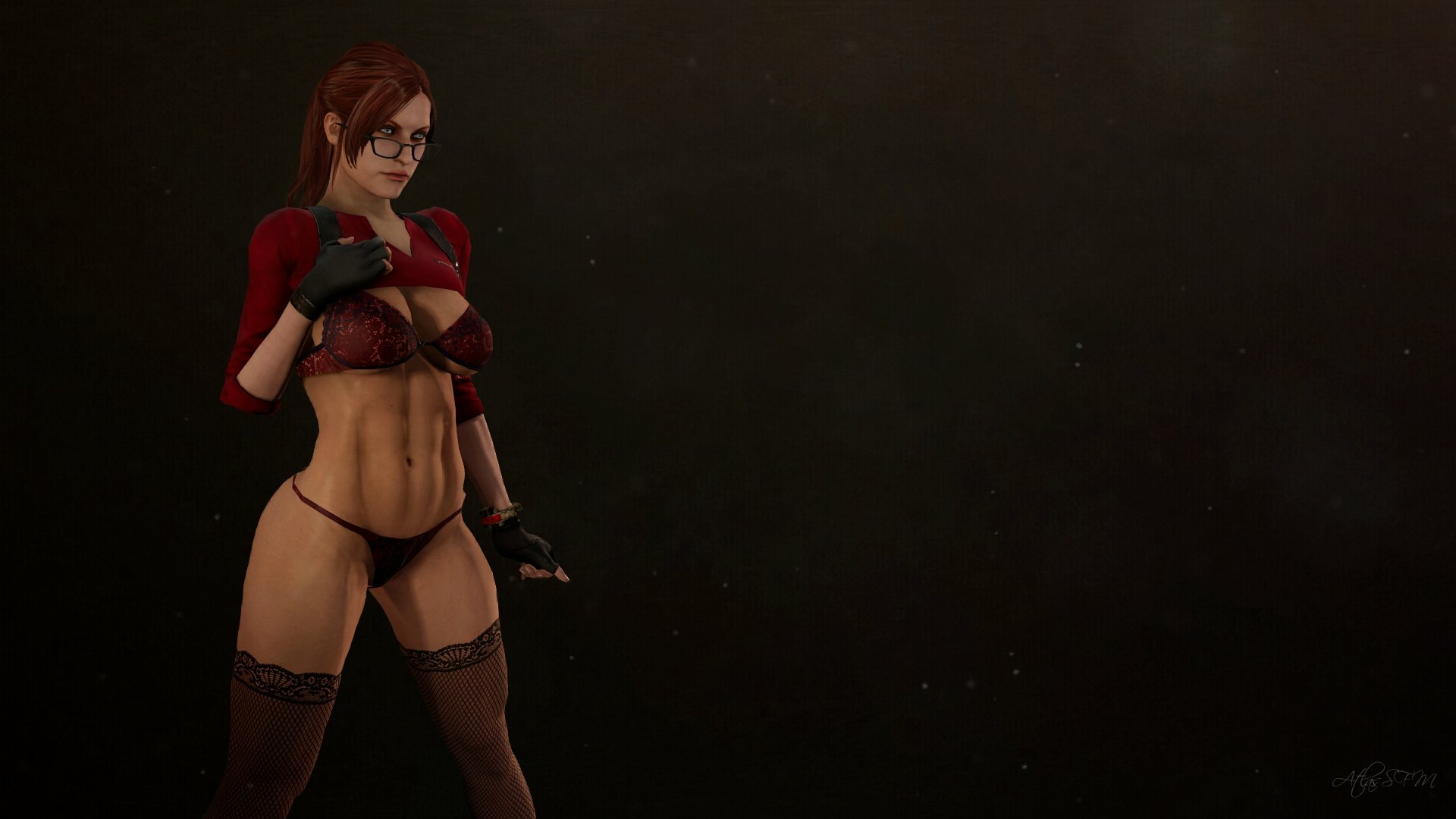 Claire pin-up Non-Futa and SFW versions. Claire Redfield Resident Evil Nsfw Sfw Boobs Big boobs Bikini Lingerie Half Naked 3d Porn 2