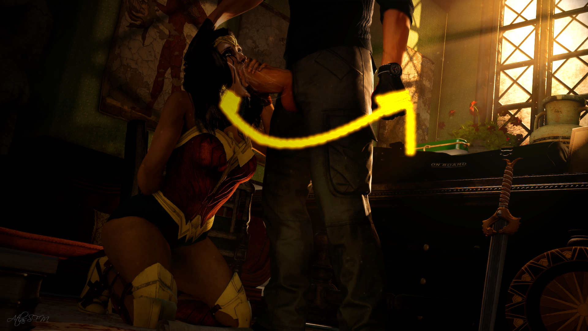 wonder women sucking Wonder Woman Dc Comics Nsfw Sucking Cock Sucking Mouth Fuck Oral Sex Oral Big Cock Huge Cock 3d Porn