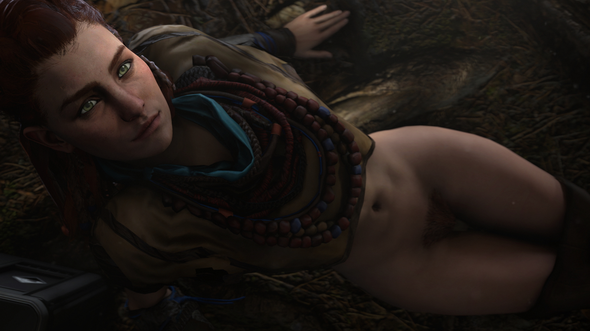 Simple mid-week pinup of Aloy Aloy Horizon Zero Dawn Nsfw Pussy Hairy Pussy Naked Half Naked Sexy 3d Porn