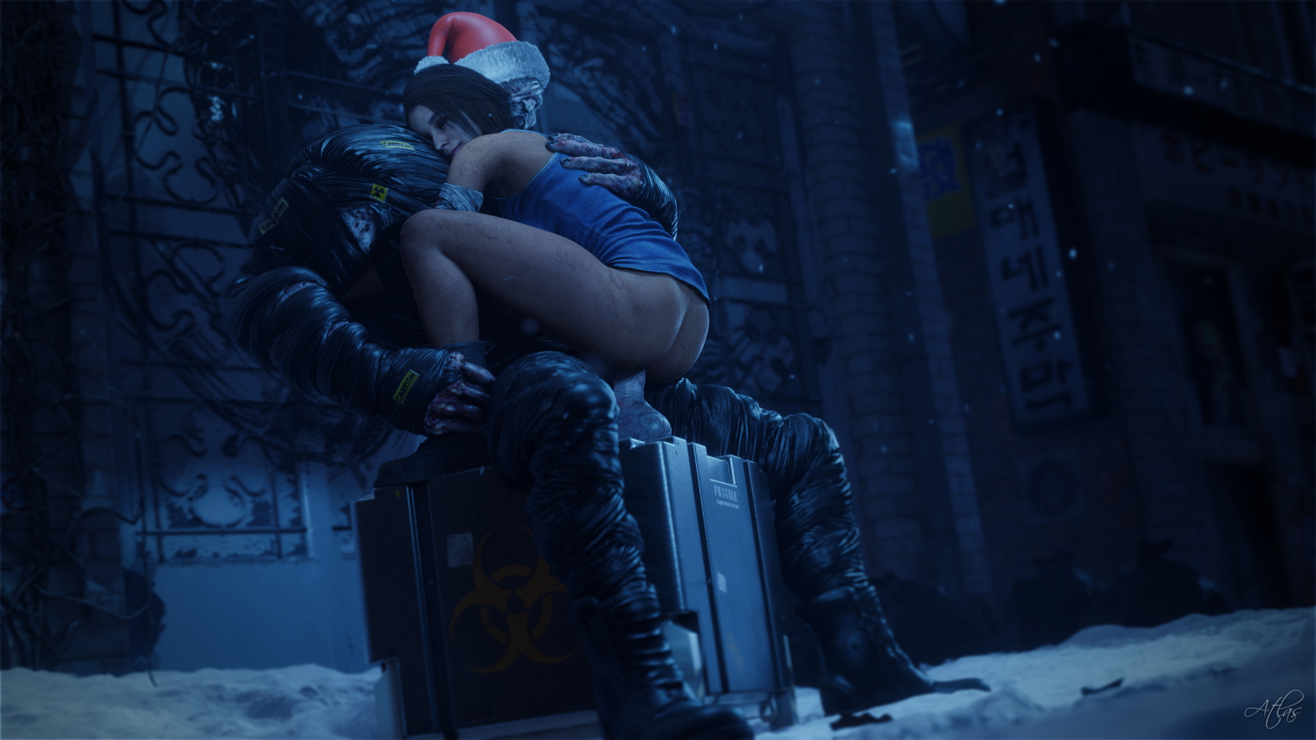 Enjoy and happy holidays everyone! Jill Valentine Resident Evil Nsfw Dildo Anal Anal Penetration Anal Sex Fuck From Behind 3d Porn