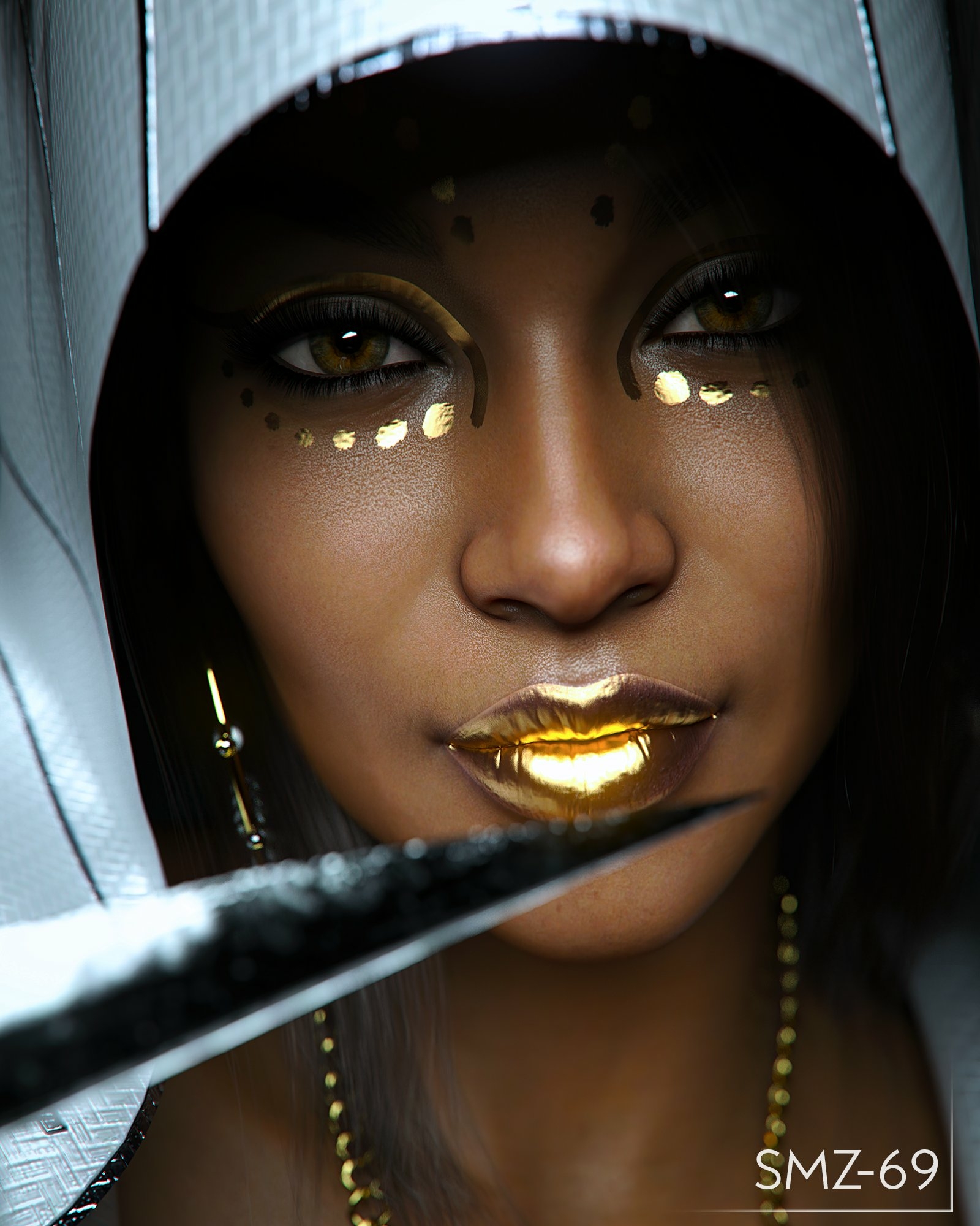 Janet -  Nothing is true  everything is permitted   Sfw Horny Face Horny Sexy 3d Porn