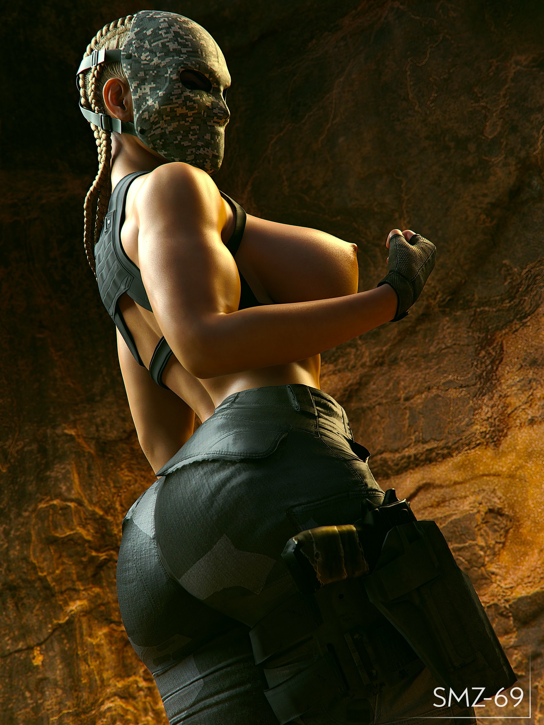Jessica - Elite Codename: Blackout  Nsfw Nipples Pink Nipples Boobs Big boobs Big Ass Ass Horny Face Horny Sexy 3d Porn