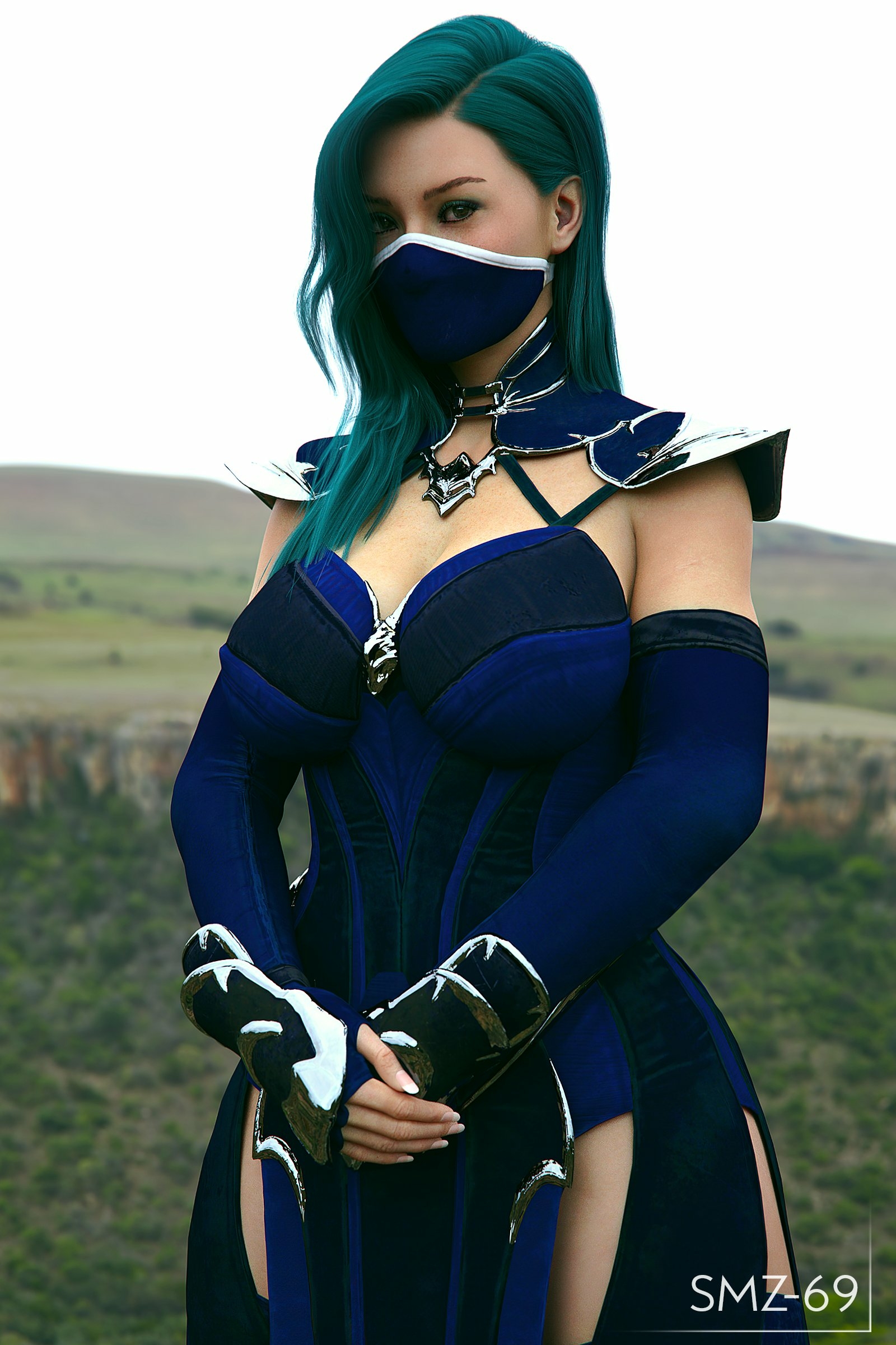 Asuka - Kitana (cosplay)  Sfw Boobs Topless Ass Big boobs Horny Face Horny Sexy 3d Porn