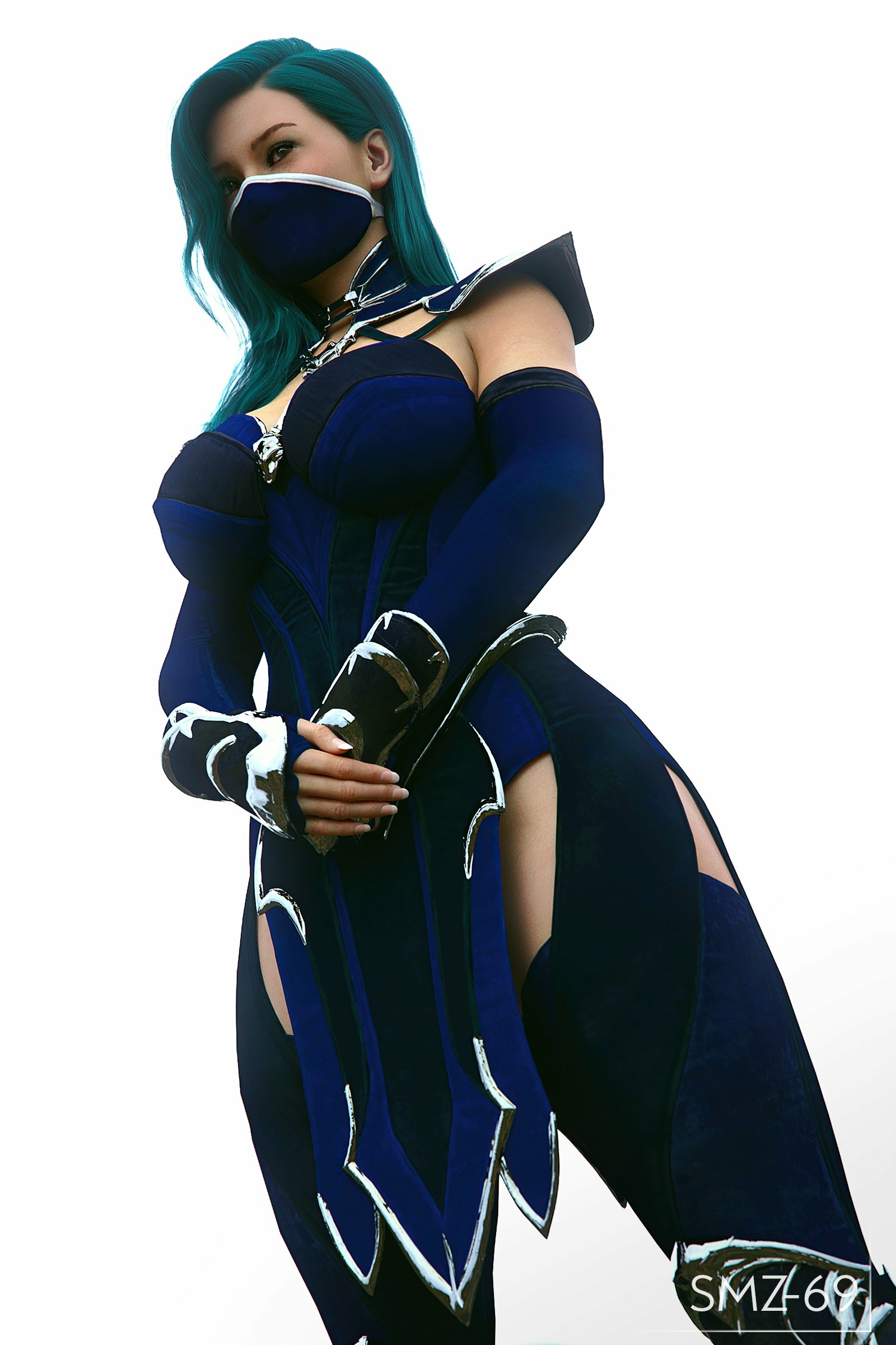 Asuka - Kitana (cosplay)  Sfw Boobs Topless Ass Big boobs Horny Face Horny Sexy 3d Porn 2