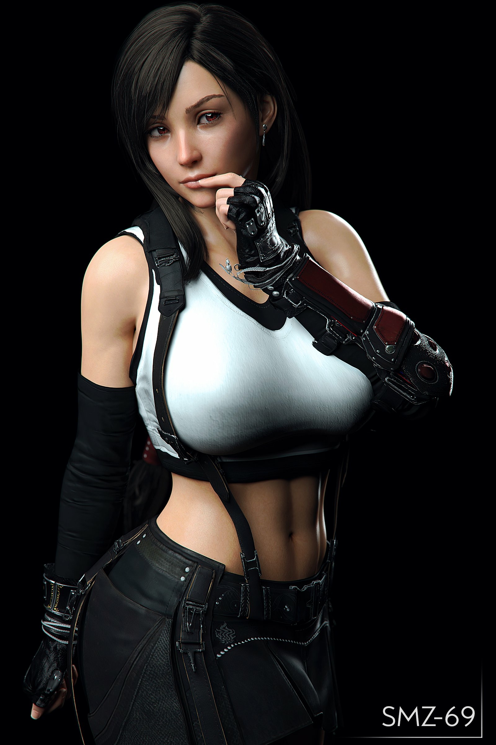 Tifa   She s still  but I think I m on the right track!  Sfw Boobs Ass Big boobs Horny Face Horny Sexy 3d Porn