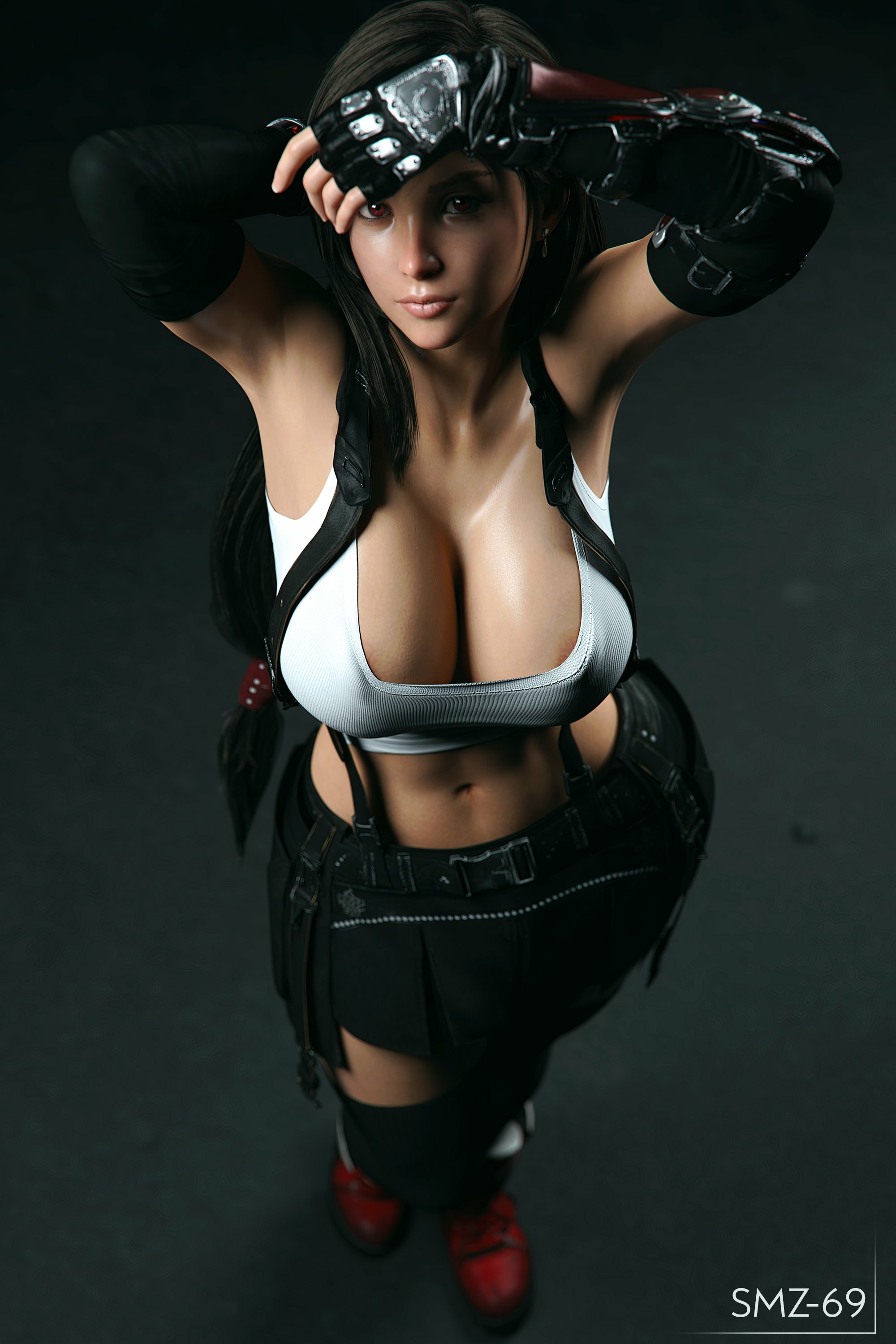 Tifa  Updated body  Sfw Boobs Ass Big boobs Horny Face Horny Sexy 3d Porn