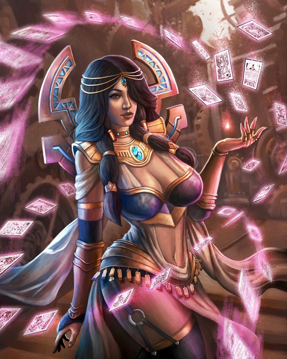 Fan art : Brecca  Sfw Sexy Lingerie Bikini Tits Nipples Boobs Ass Big boobs Horny Face Horny 3d Porn