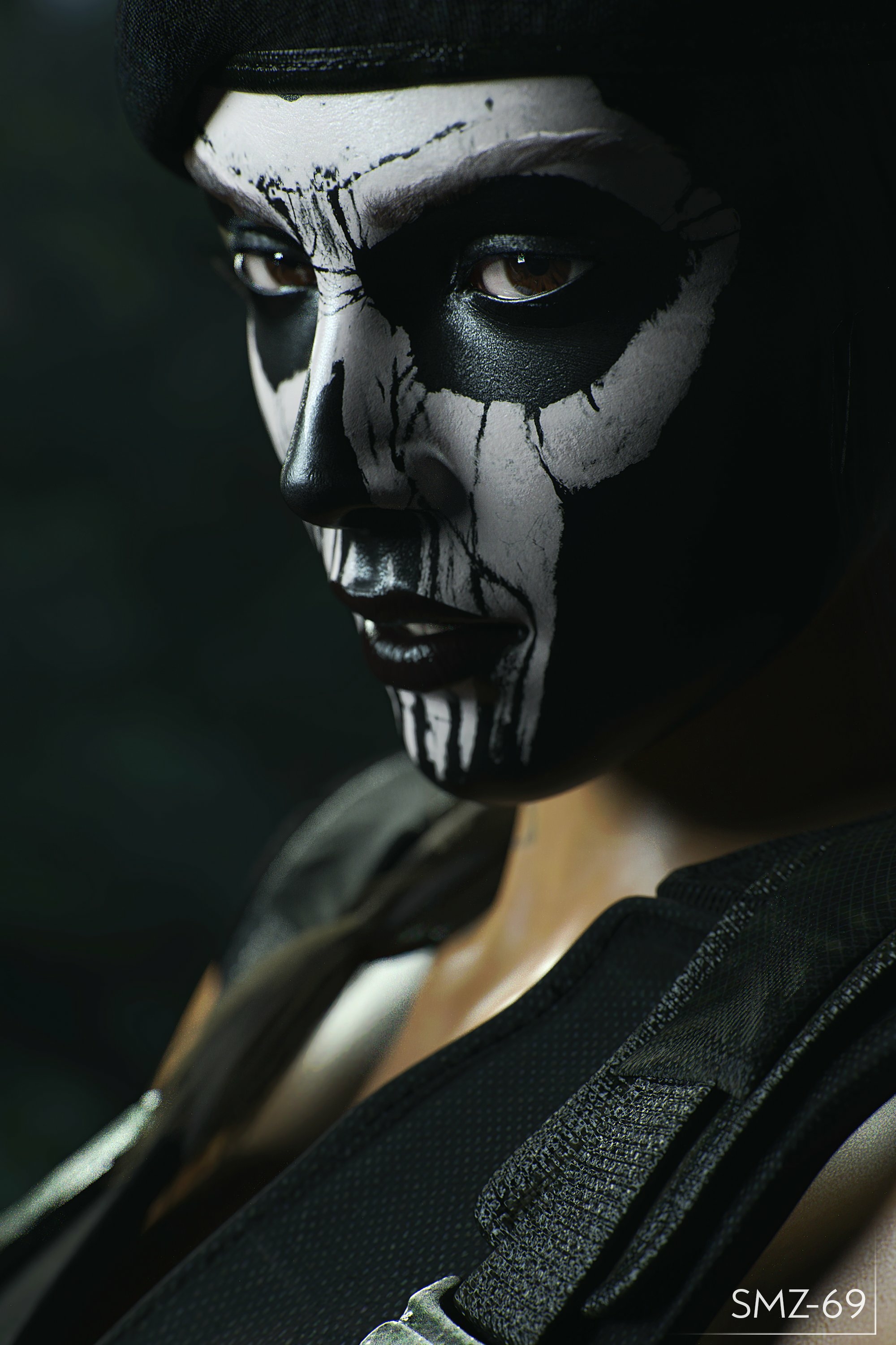 Caveira -  You like what I got?  Caveira Rainbow Six Siege Sexy Horny Face Horny Sfw 3d Porn