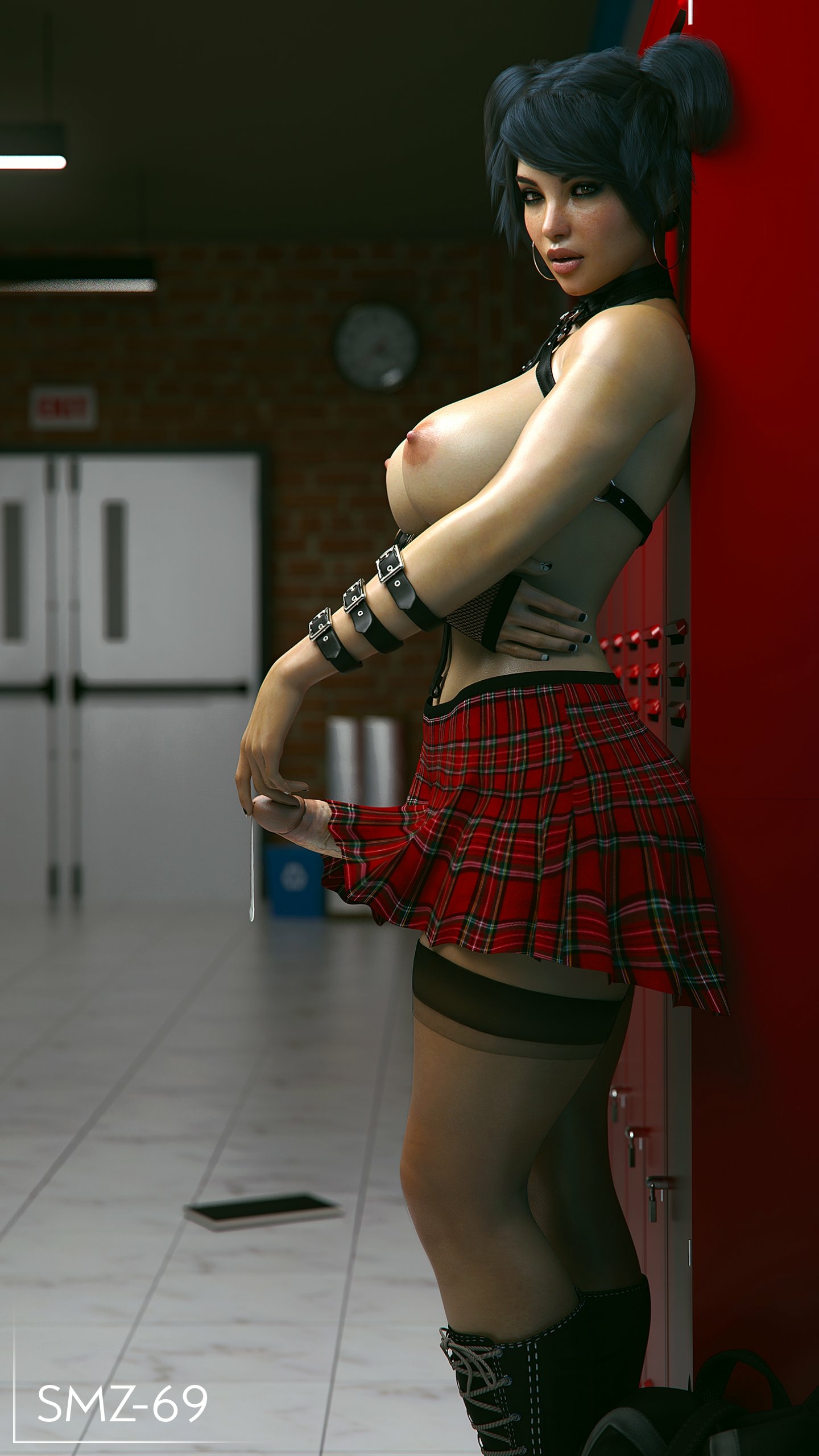 Sasha - Late for class  Nsfw Futanari Futa Big Dick Dickgirl Naked Lingerie Big Ass Ass Bikini Boobs Big boobs Sexy Horny Face Horny 3d Porn