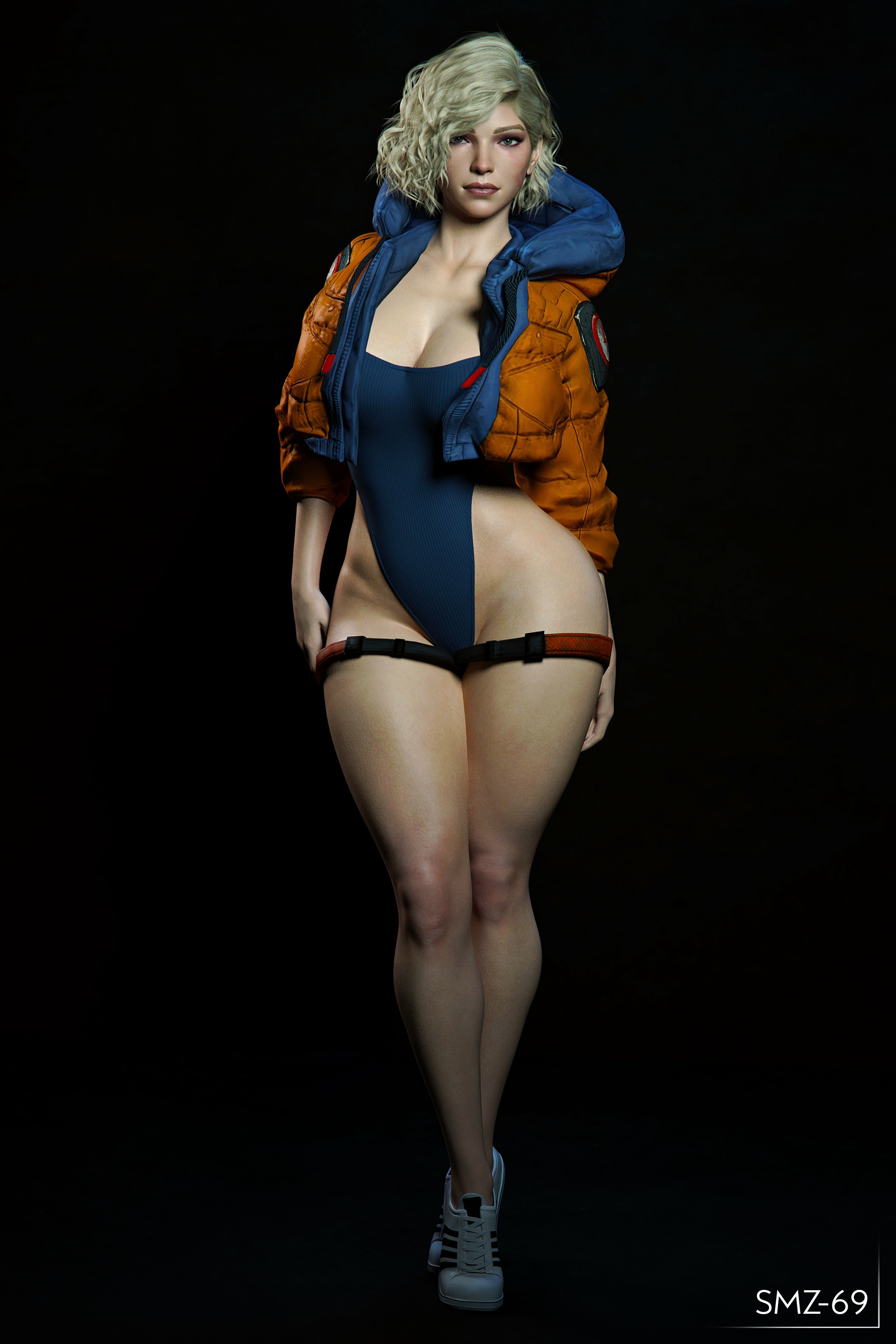 New Wattson model Wattson (apex Legends) Apex Legends Sfw Ass Lingerie Side View Sexy Horny Face Boobs Big boobs Big Ass 3d Porn