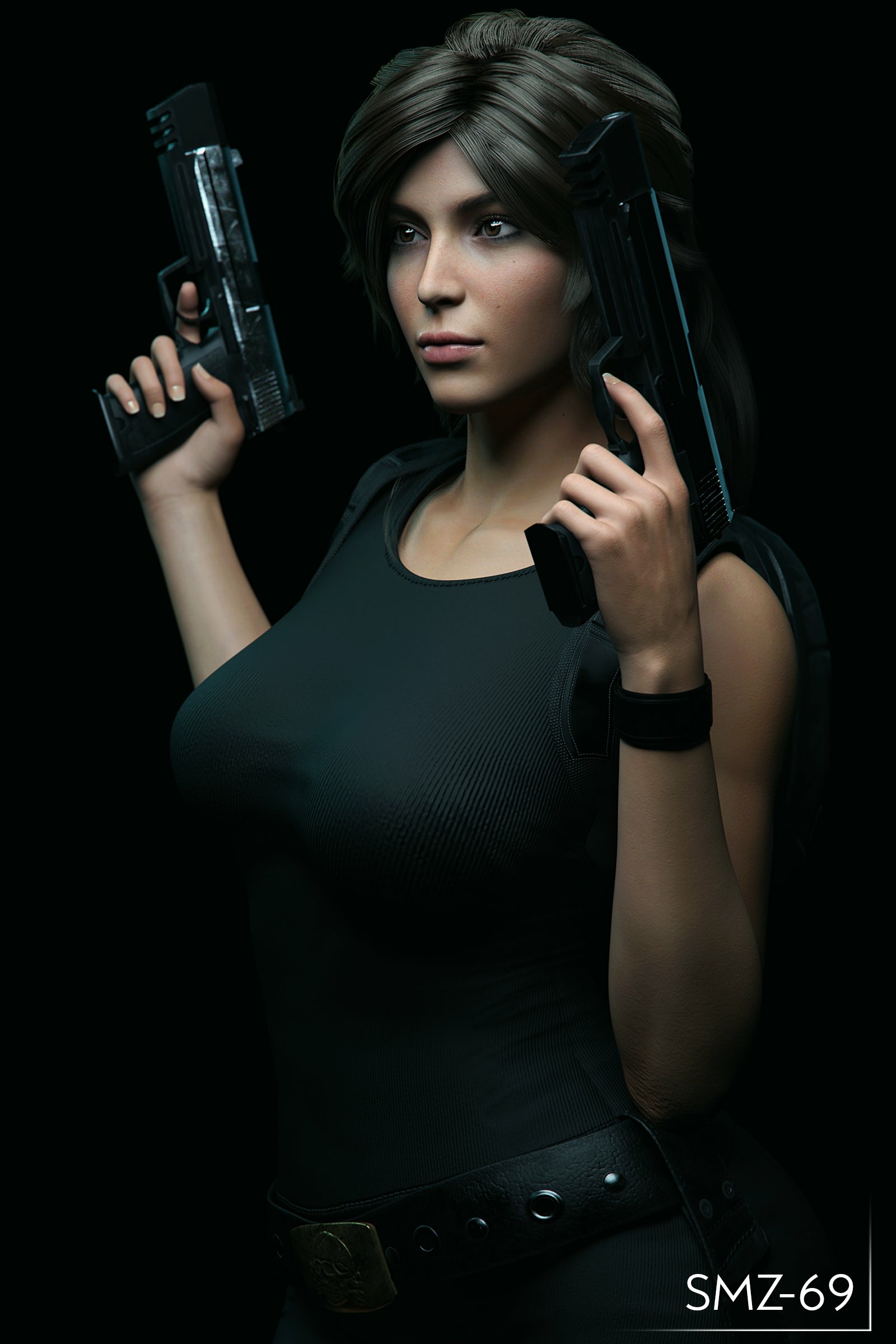 Lara  She s still wip Lara Croft Tomb Raider Sfw Sexy Boobs Big boobs Hot Ass Horny Face Horny 3d Porn